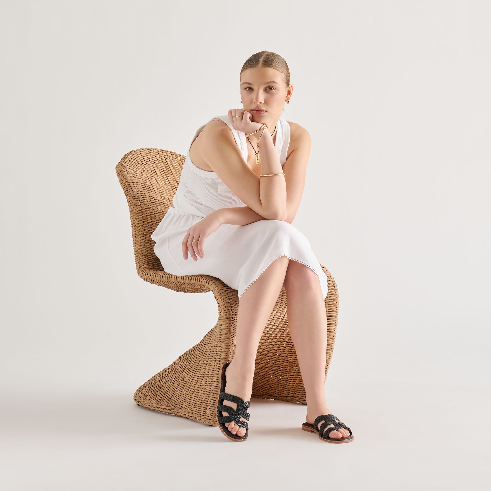 EMON SANDALS BLACK STELLA - Image 4