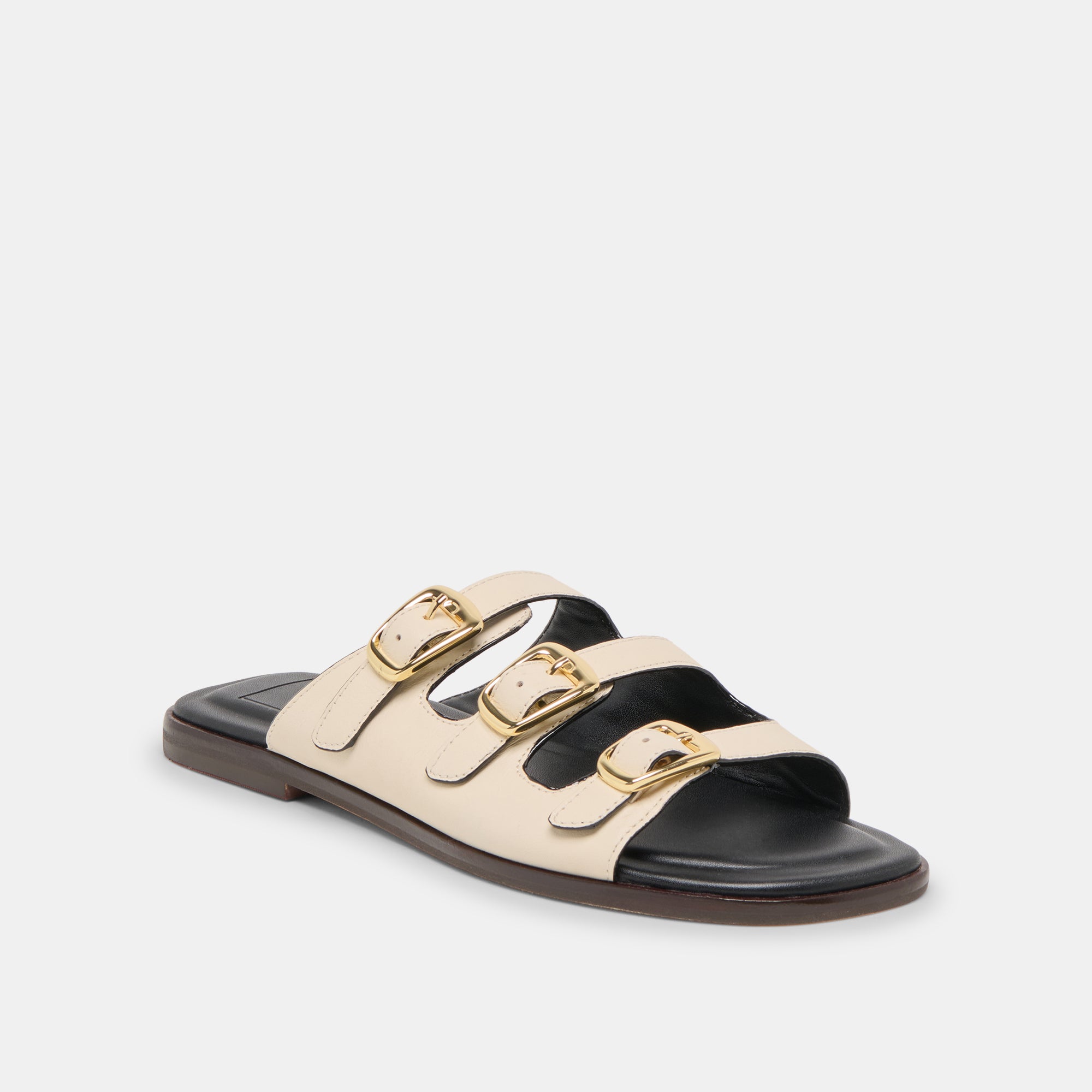 FIN SANDALS BONE LEATHER - Image 3