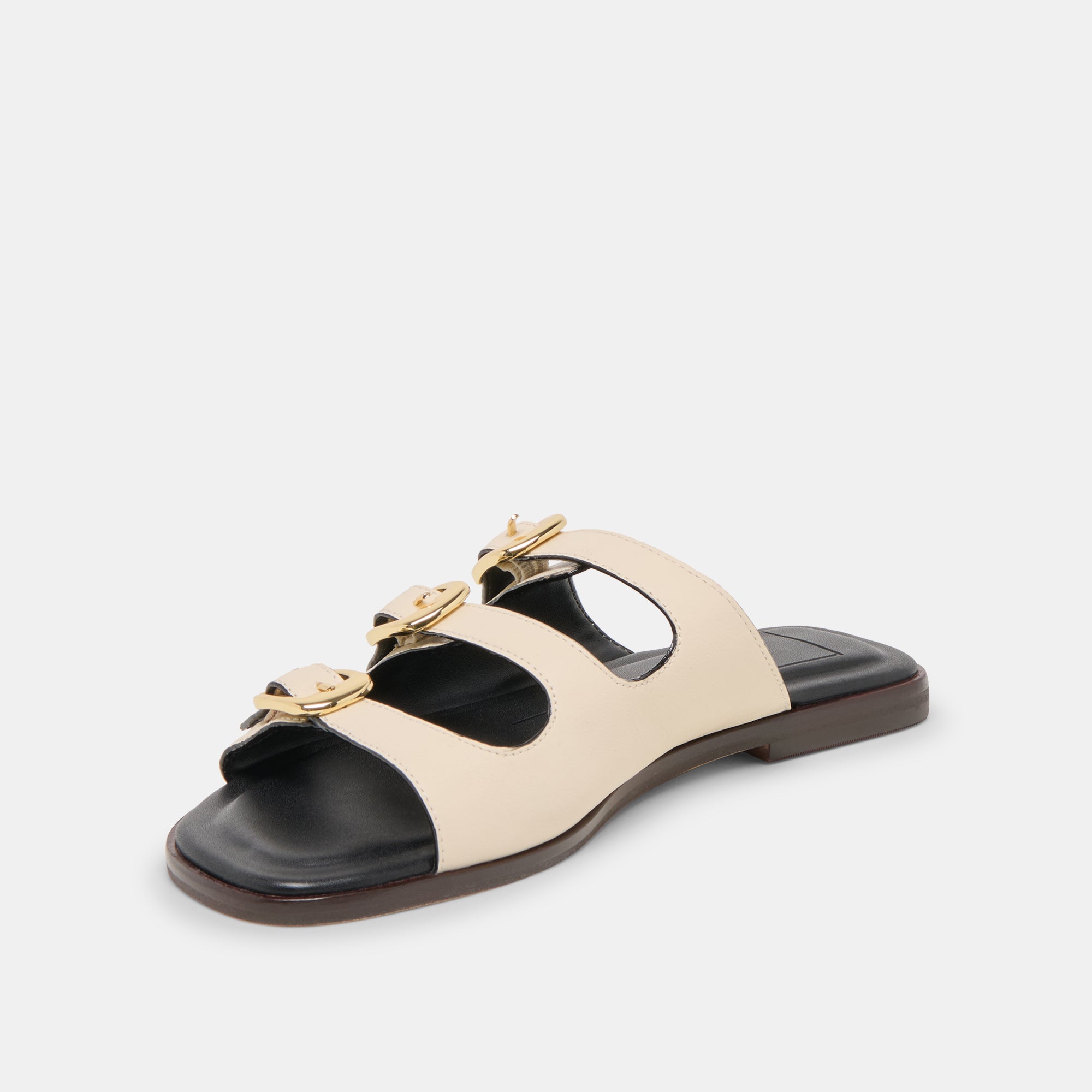 FIN SANDALS BONE LEATHER - Image 10
