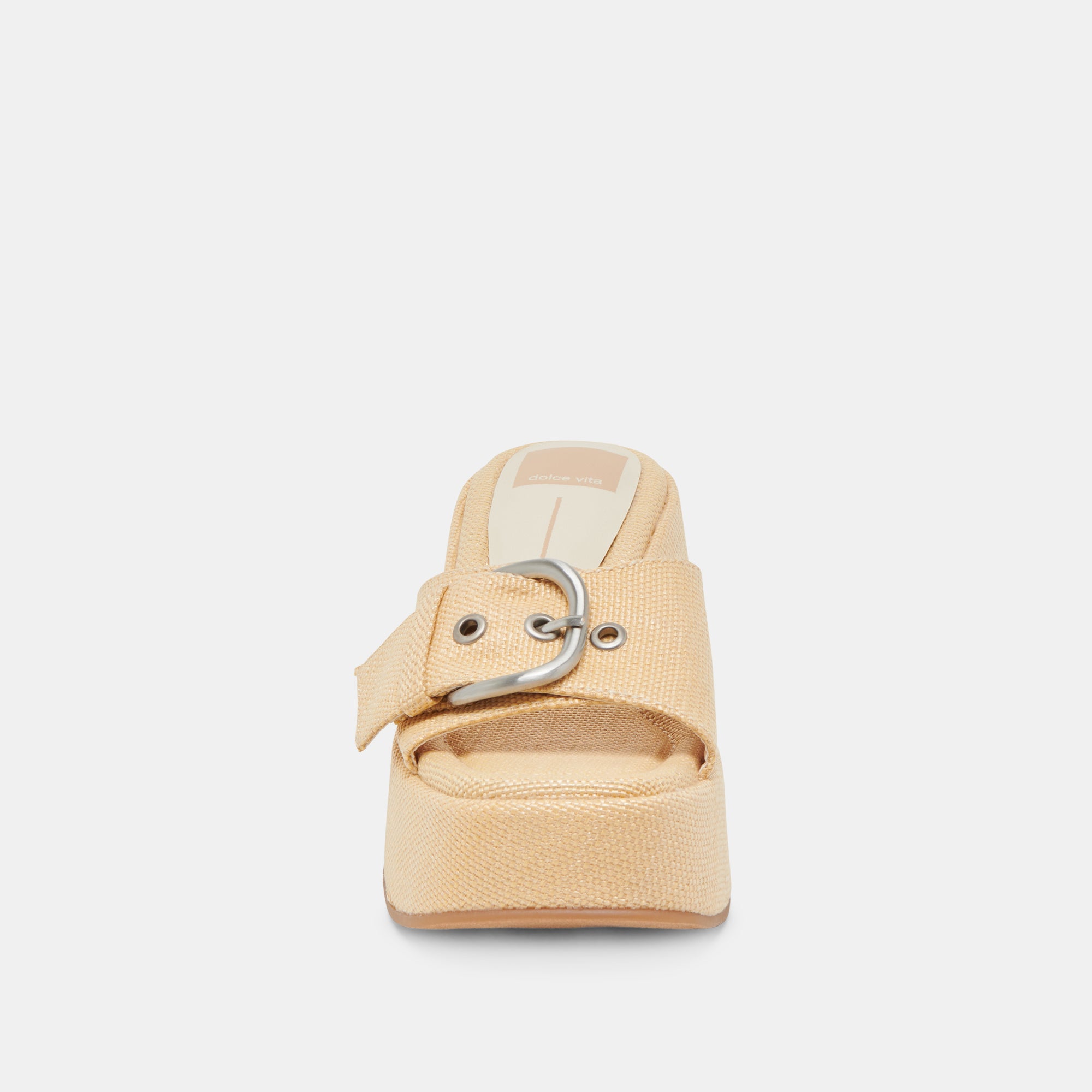 GISEL HEELS LT NATURAL WOVEN RAFFIA - Image 11