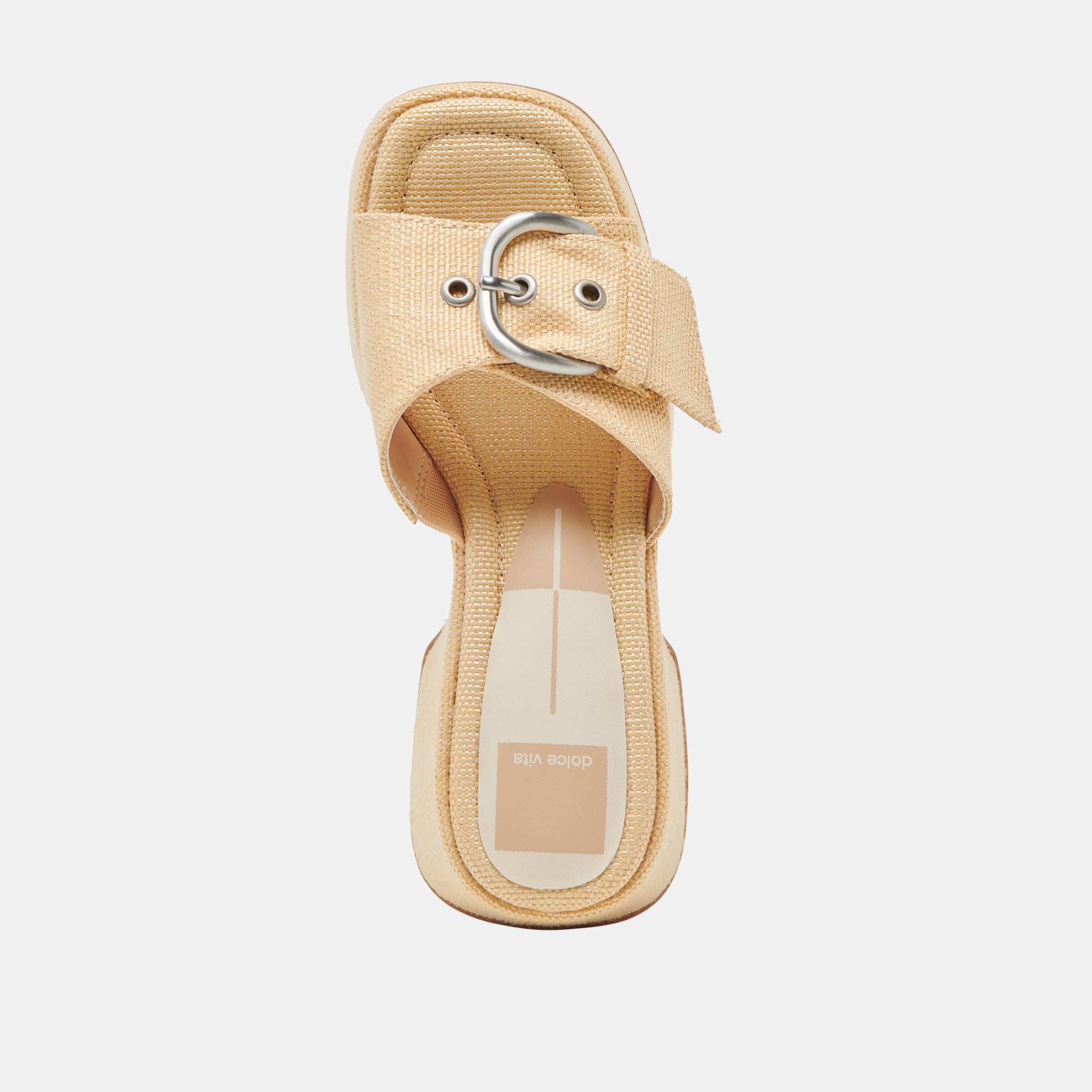 GISEL HEELS LT NATURAL WOVEN RAFFIA - Image 13