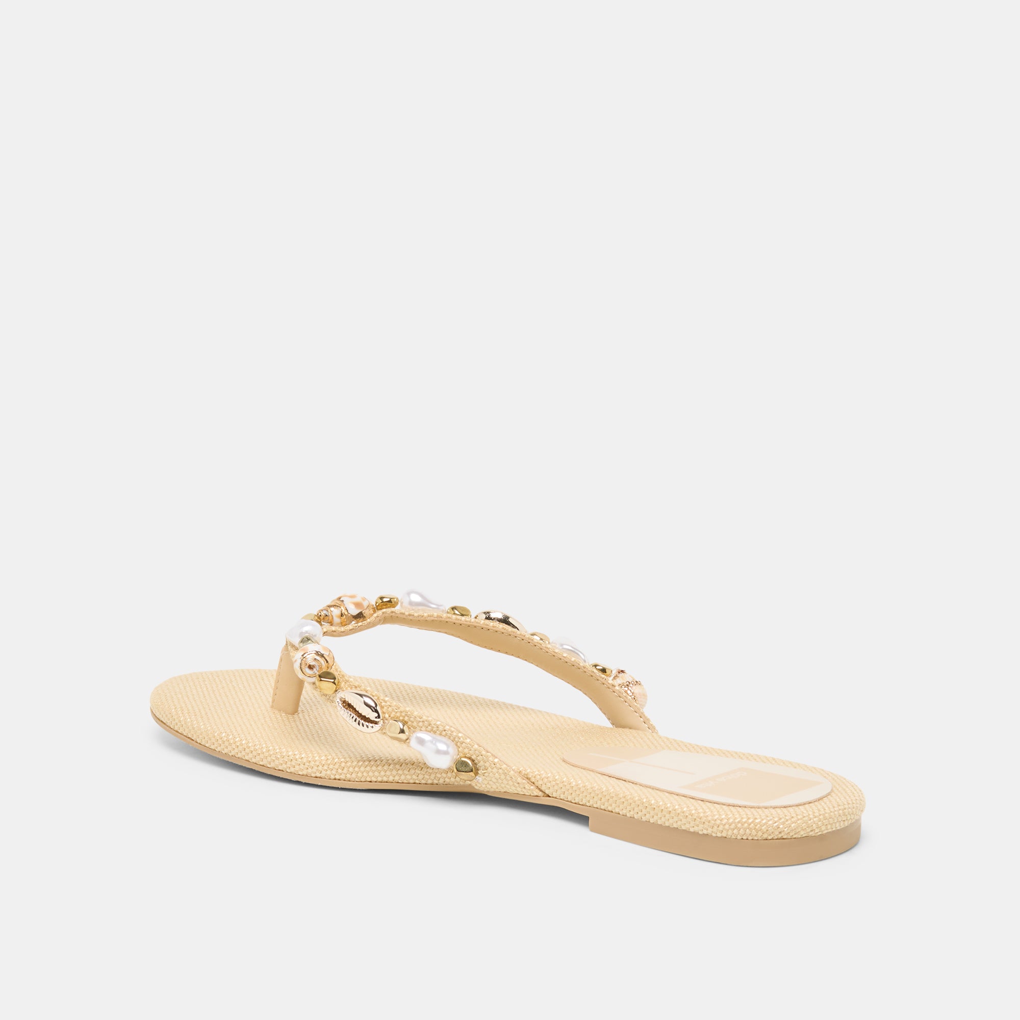 KYSHA SANDALS LT NATURAL RAFFIA - Image 7