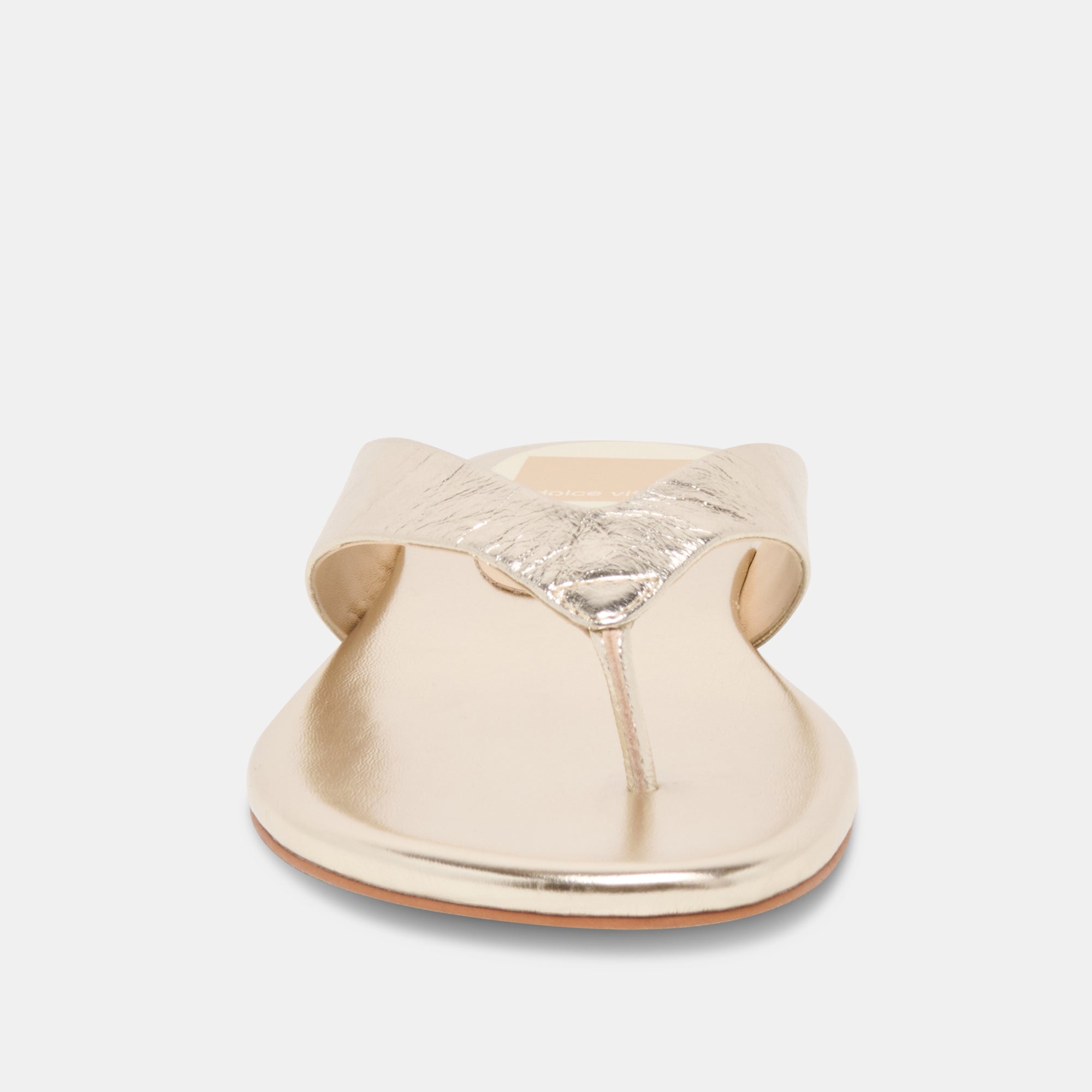 LINNET SANDALS LT GOLD LEATHER - Image 6