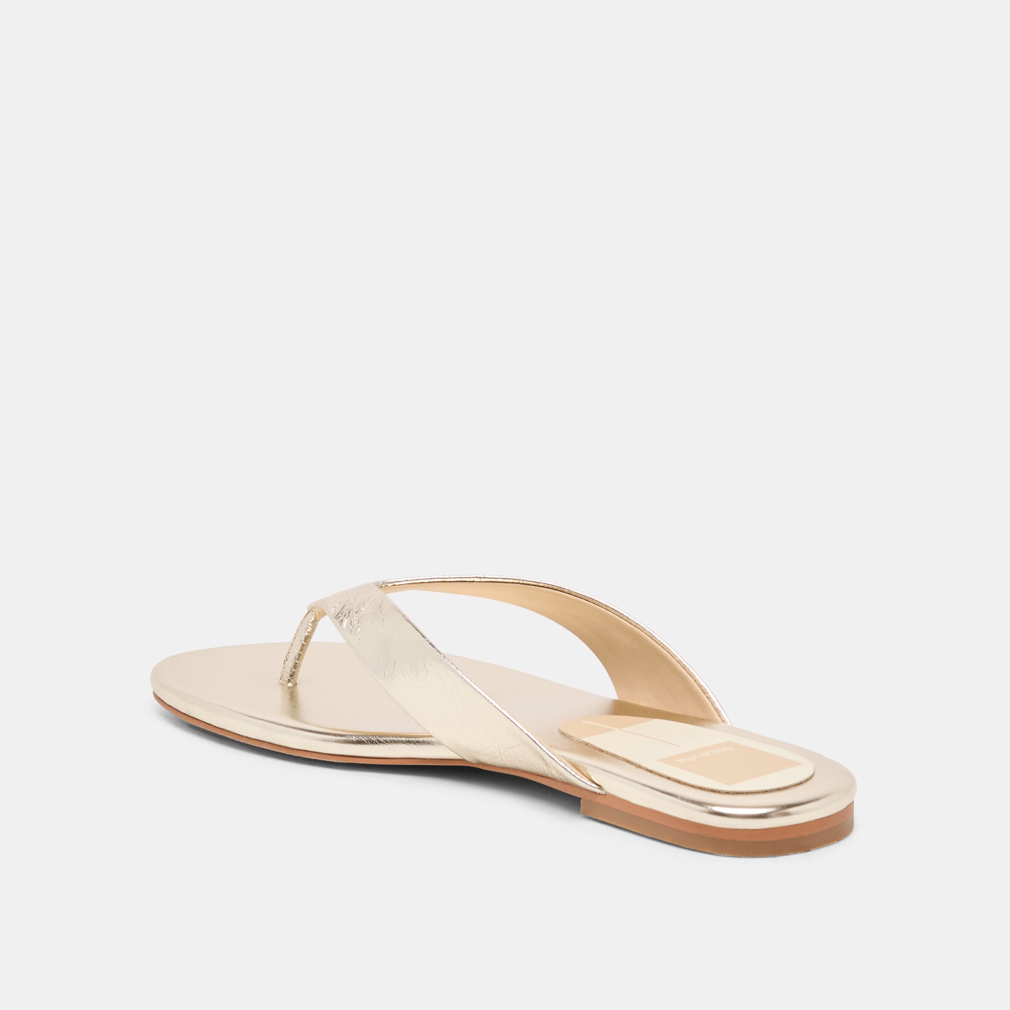 LINNET SANDALS LT GOLD LEATHER - Image 5