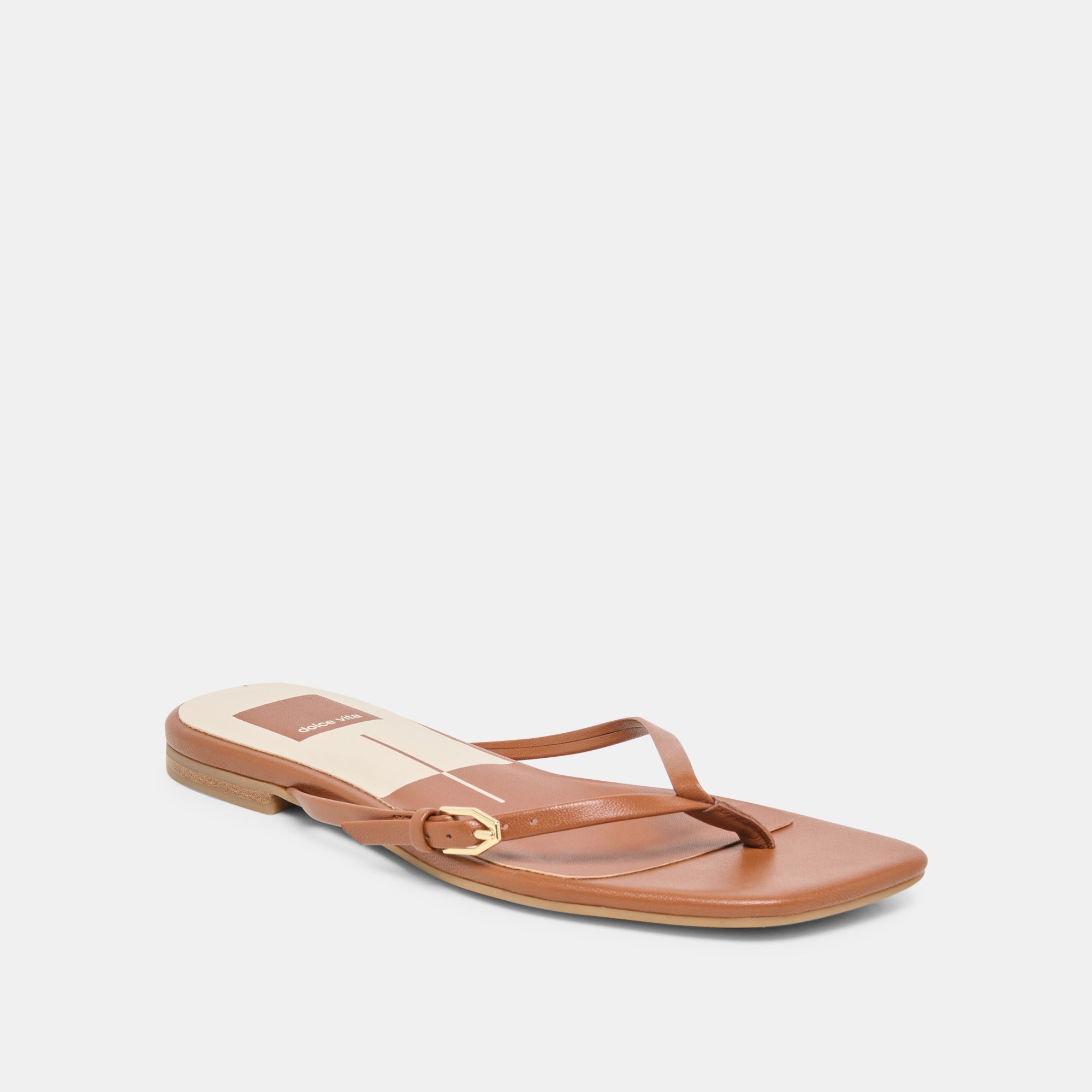 MALTA SANDALS COGNAC LEATHER - Image 2