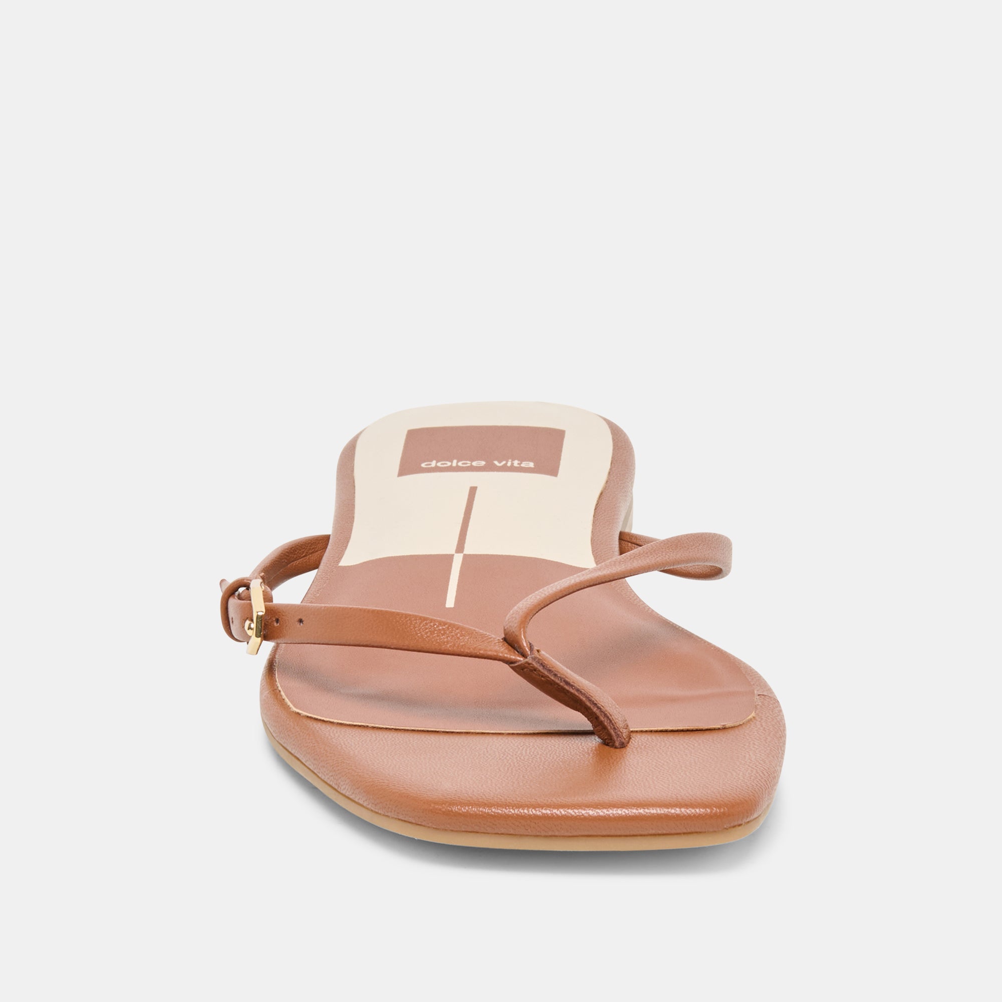 MALTA SANDALS COGNAC LEATHER - Image 6