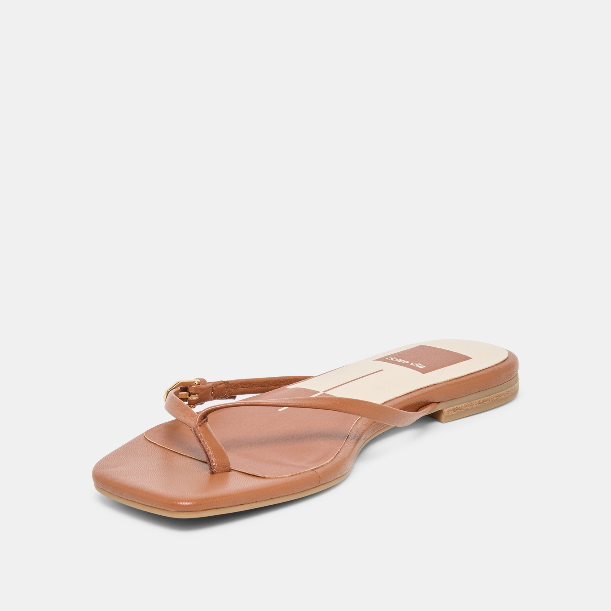MALTA SANDALS COGNAC LEATHER - Image 4