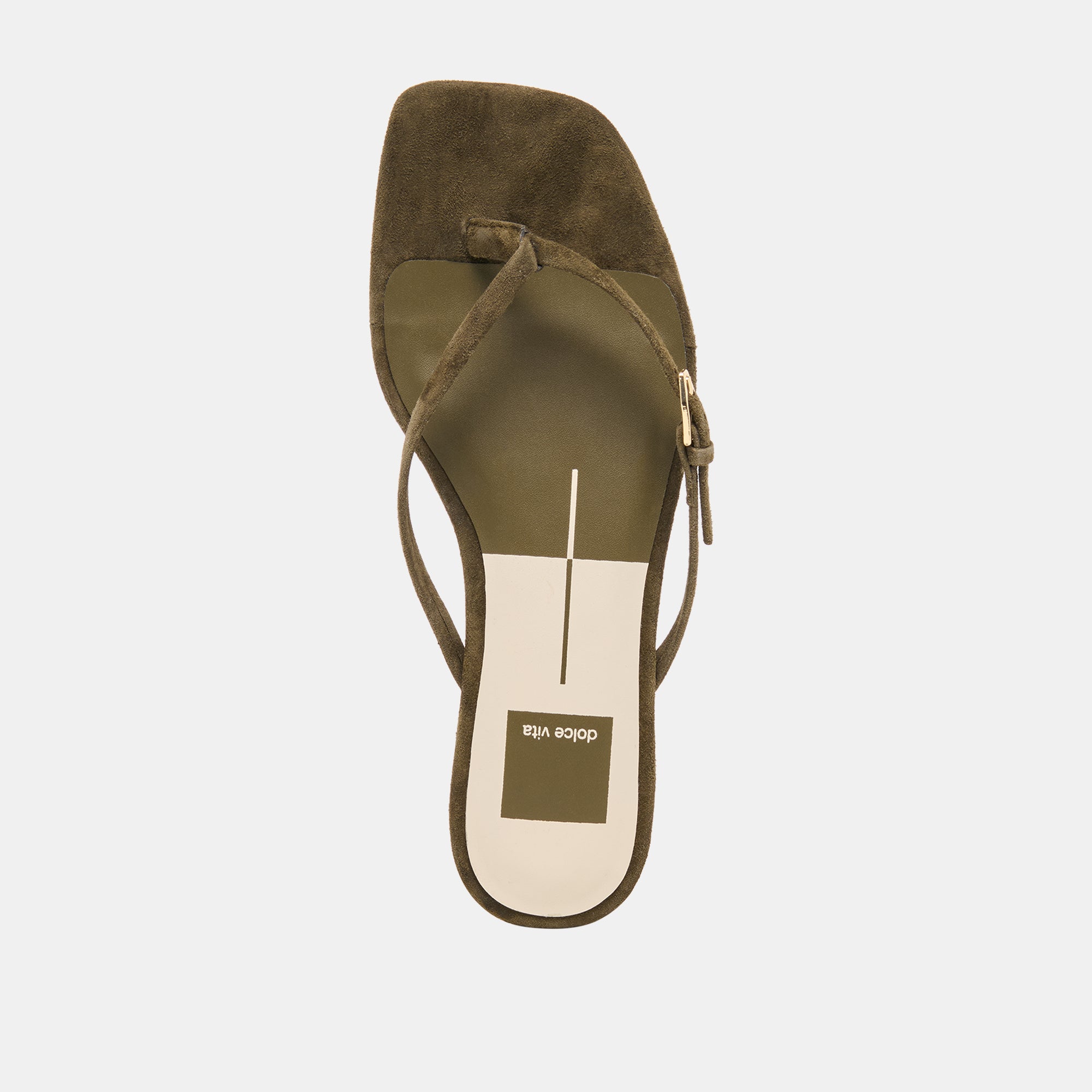 MALTA SANDALS DK OLIVE SUEDE - Image 8