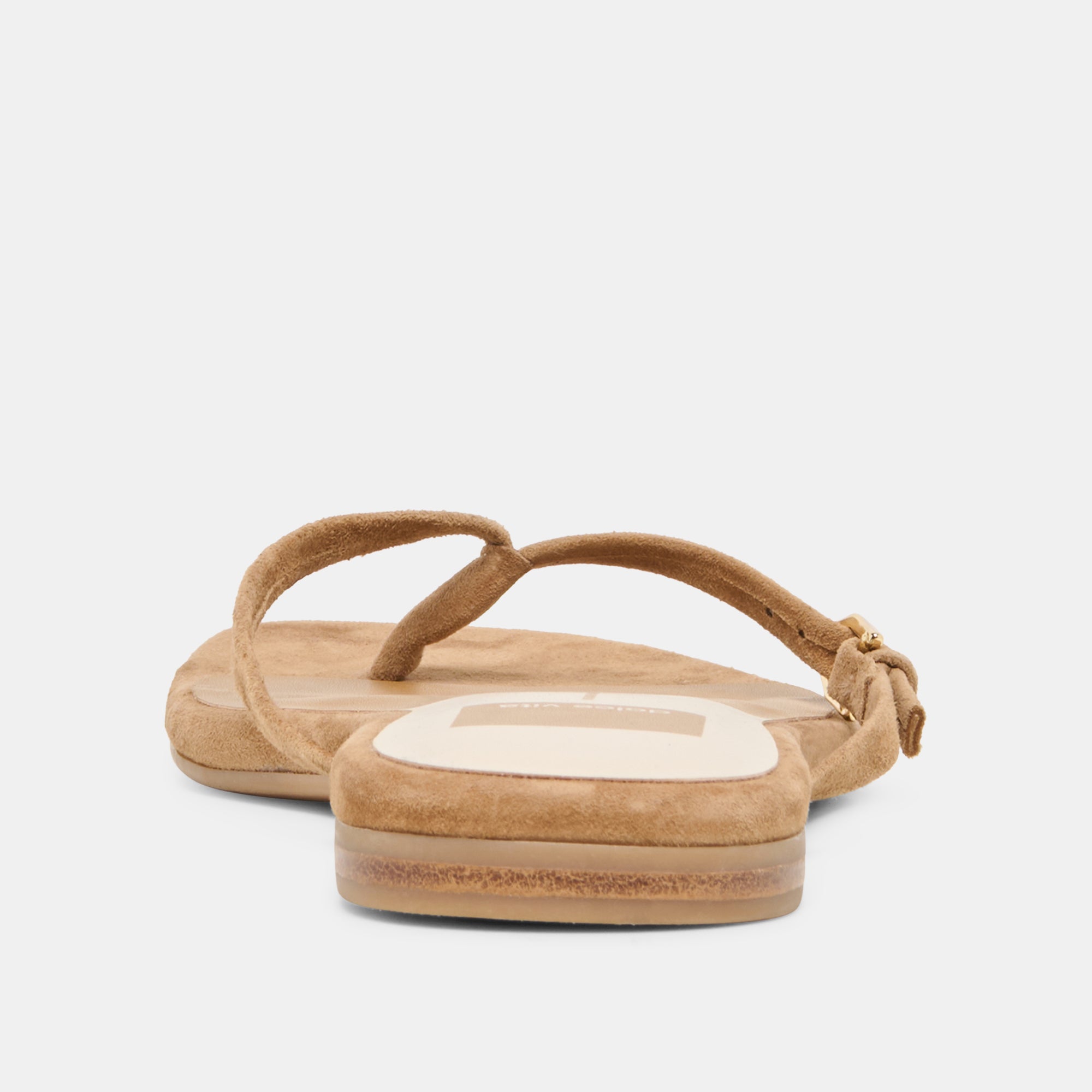 MALTA SANDALS LT BROWN SUEDE - Image 9