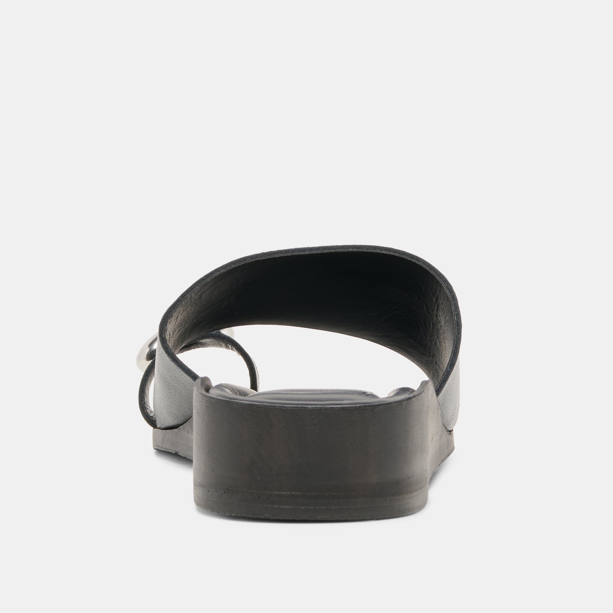 MOXY SANDALS BLACK LEATHER - Image 8