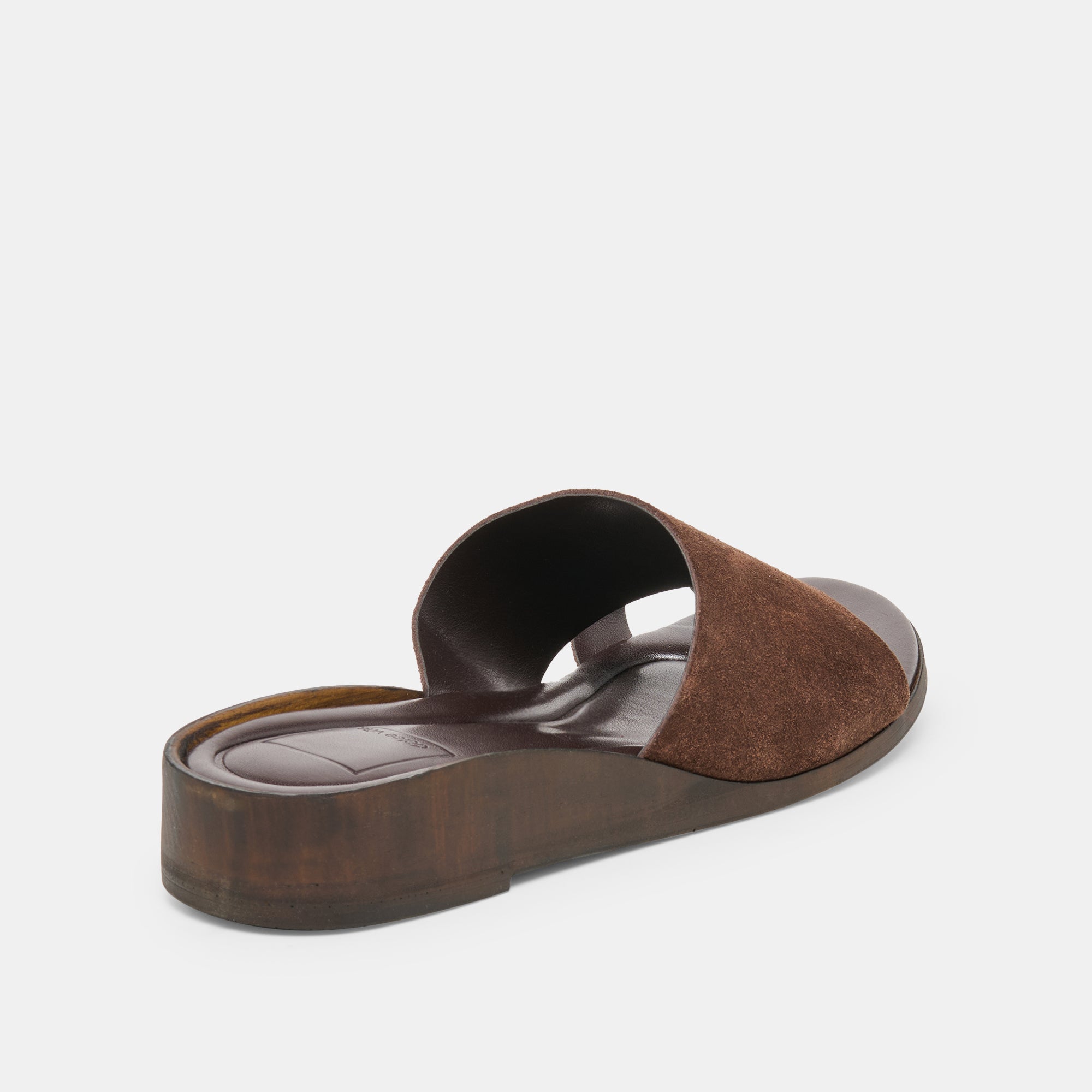 MOXY SANDALS DK BROWN SUEDE - Image 3
