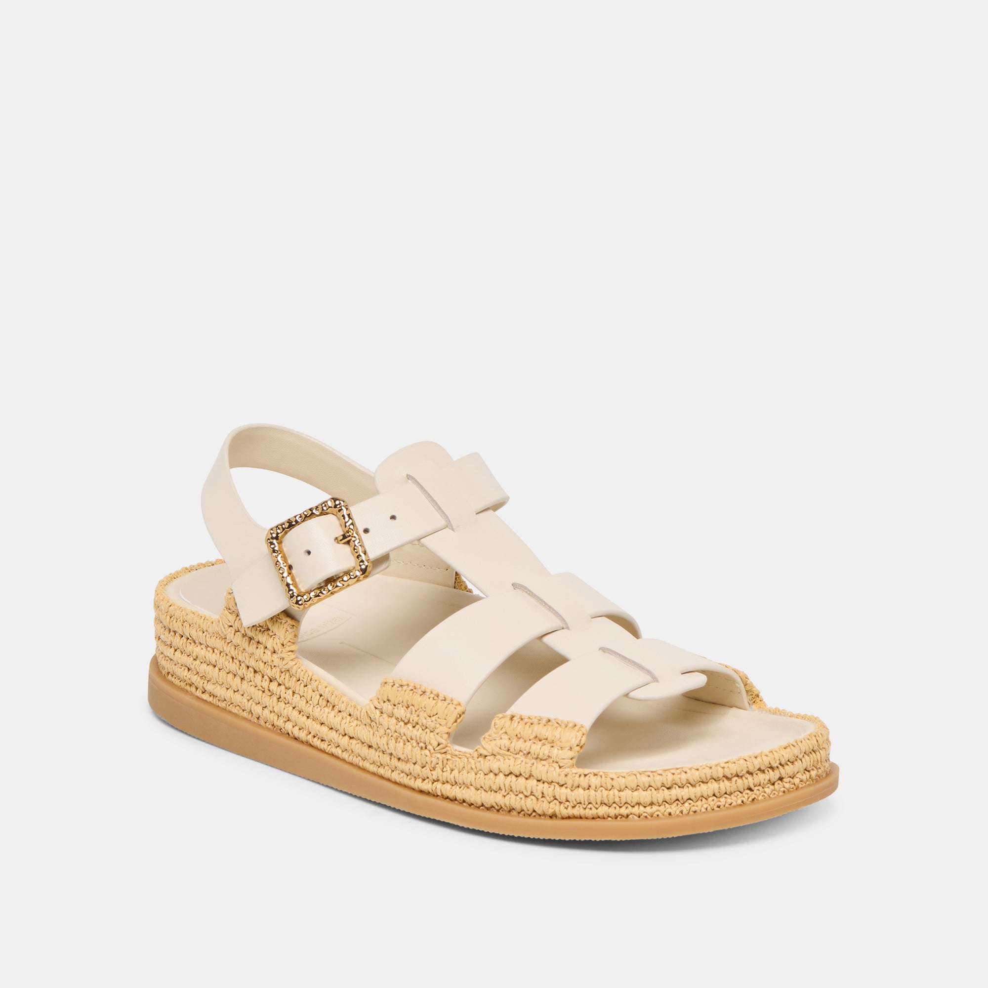 SHENNA SANDALS BONE LEATHER - Image 3