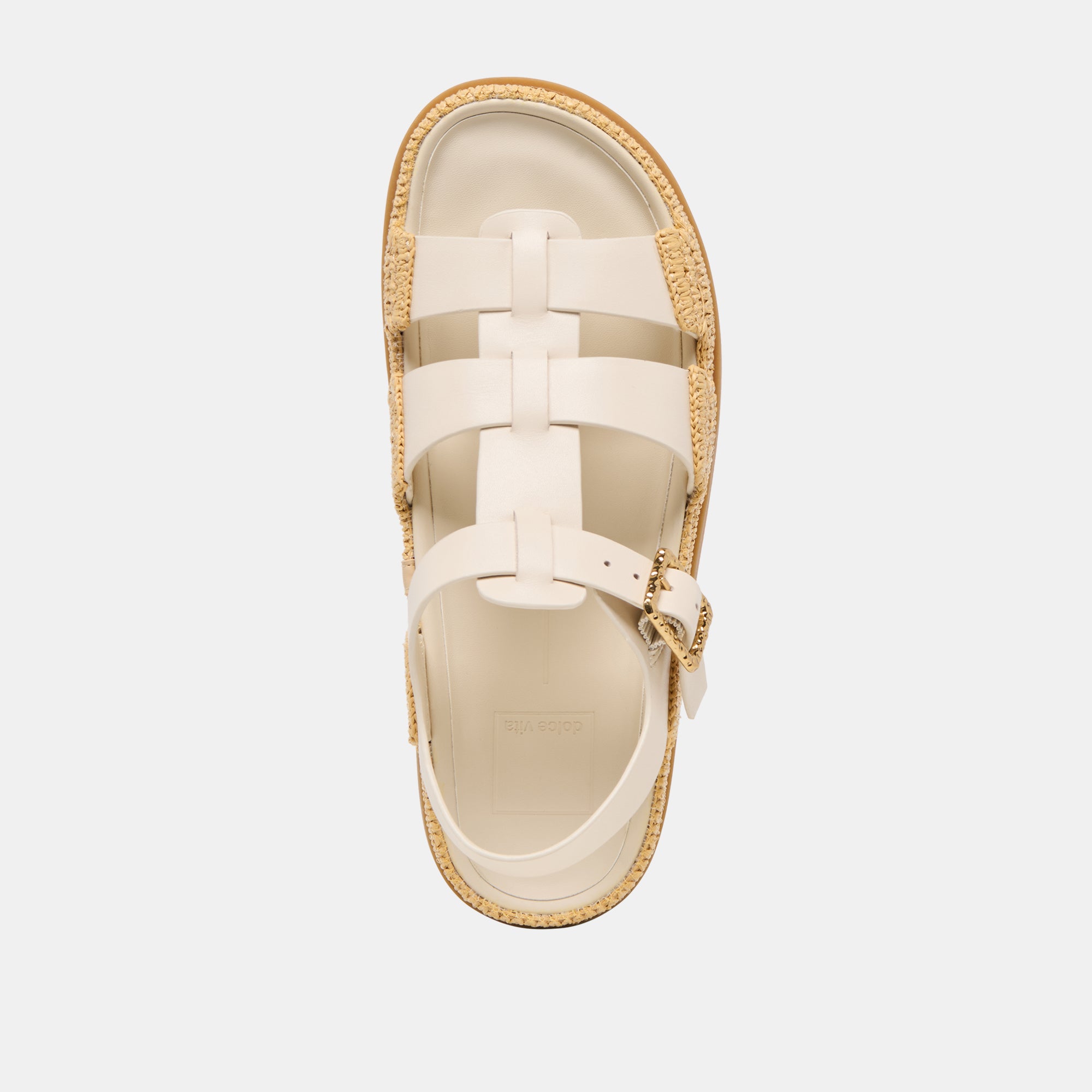 SHENNA SANDALS BONE LEATHER - Image 12