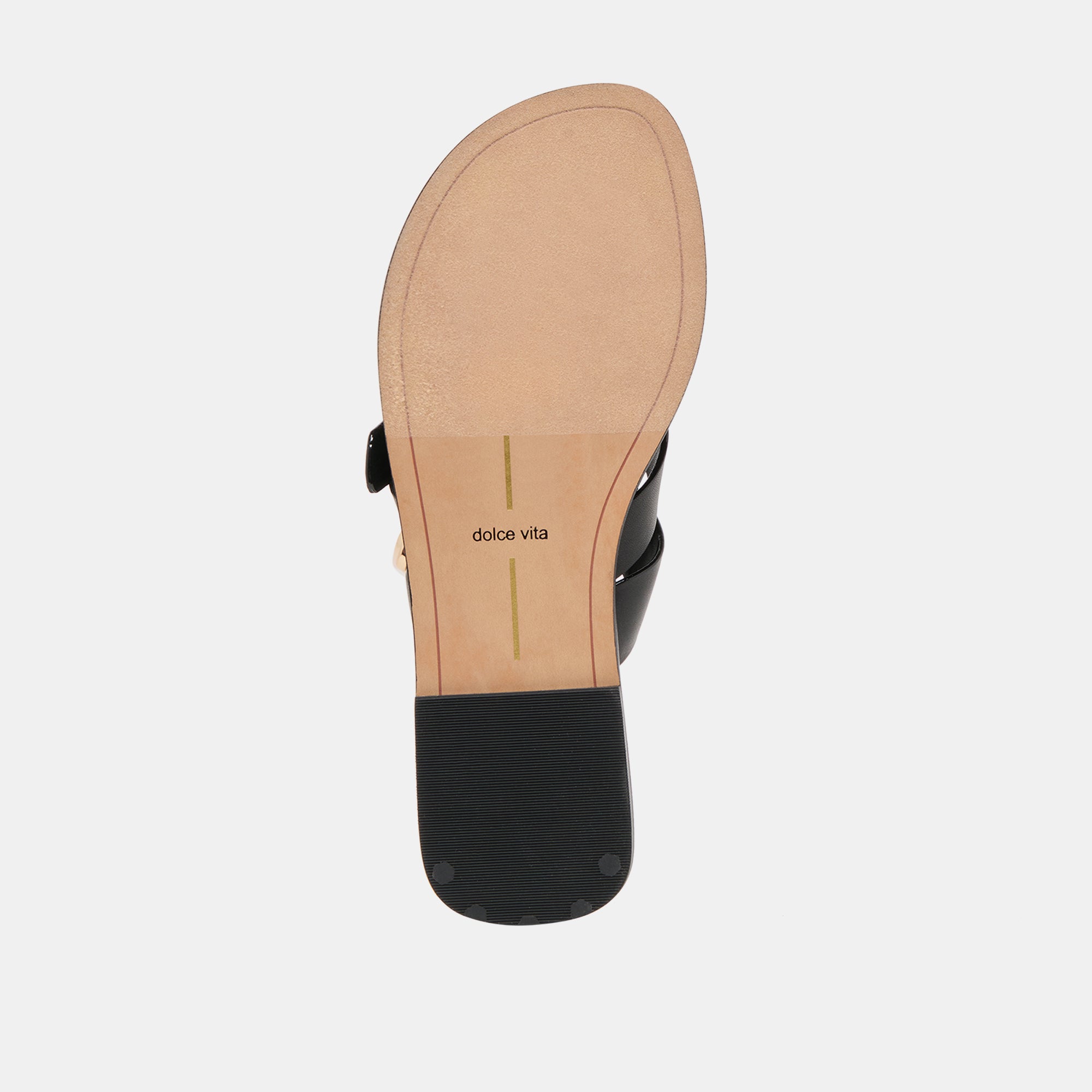 SHORE SANDALS BLACK LEATHER - Image 9