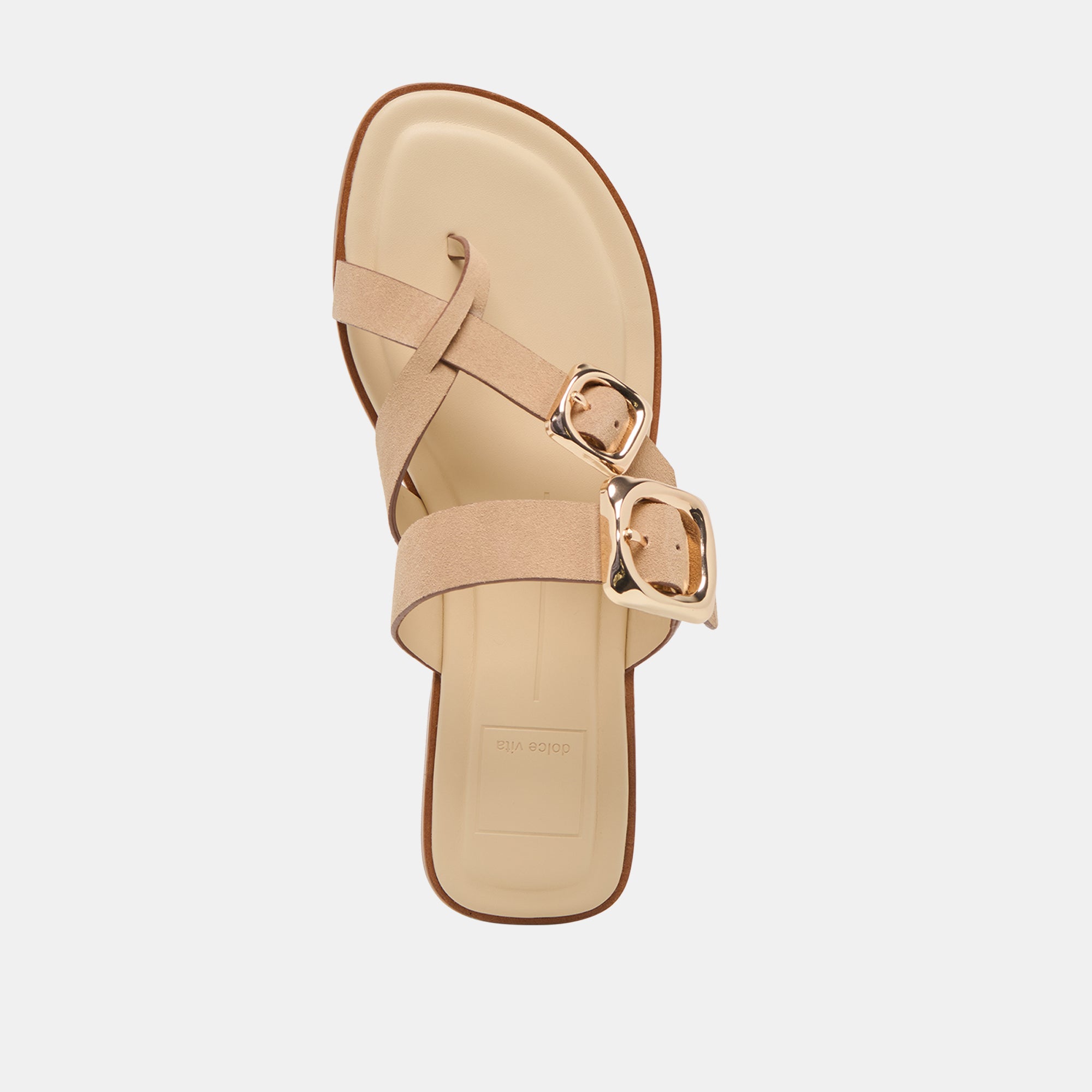 SHORE SANDALS CAMEL SUEDE - Image 8