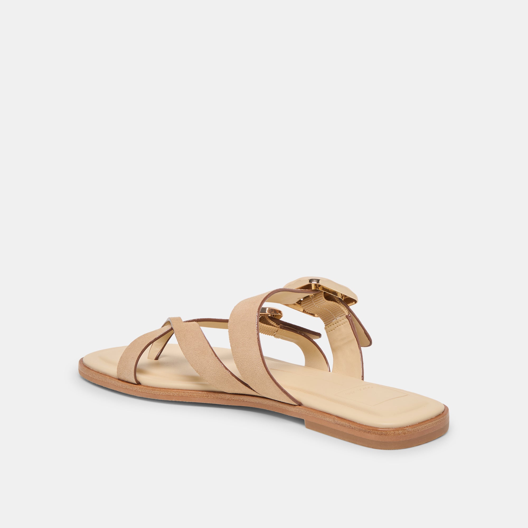 SHORE SANDALS CAMEL SUEDE - Image 5