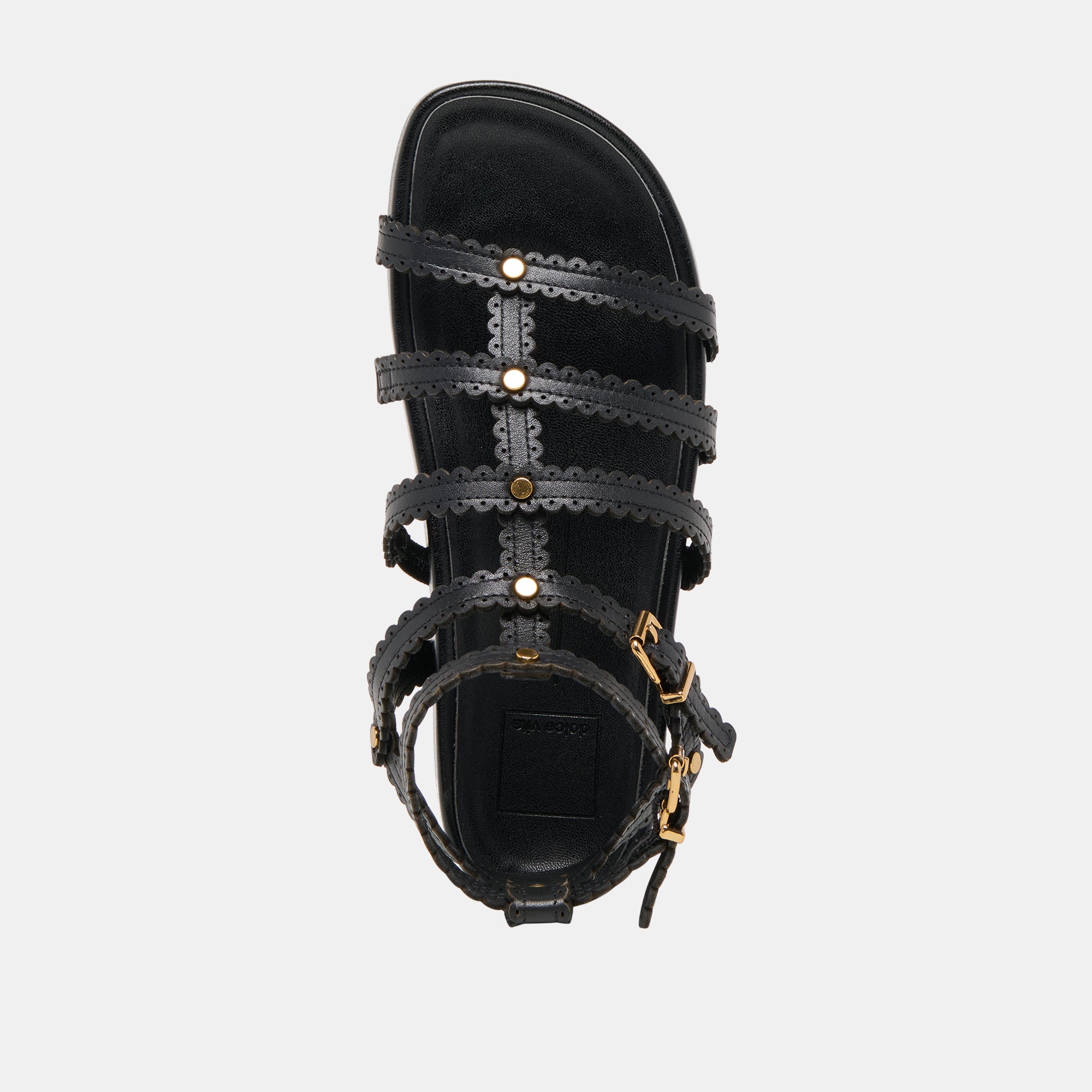 SUSANA SANDALS BLACK LEATHER - Image 8