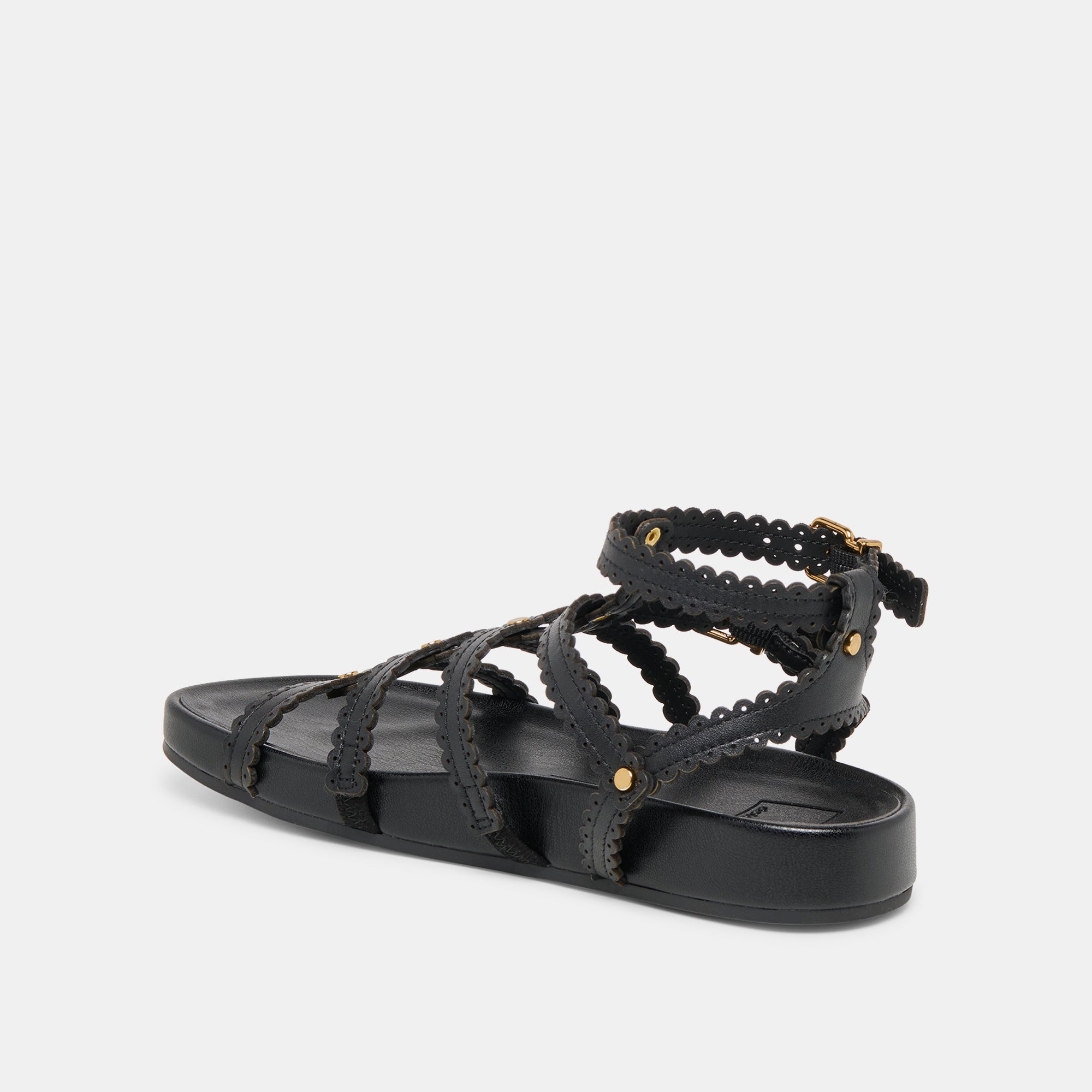 SUSANA SANDALS BLACK LEATHER - Image 5