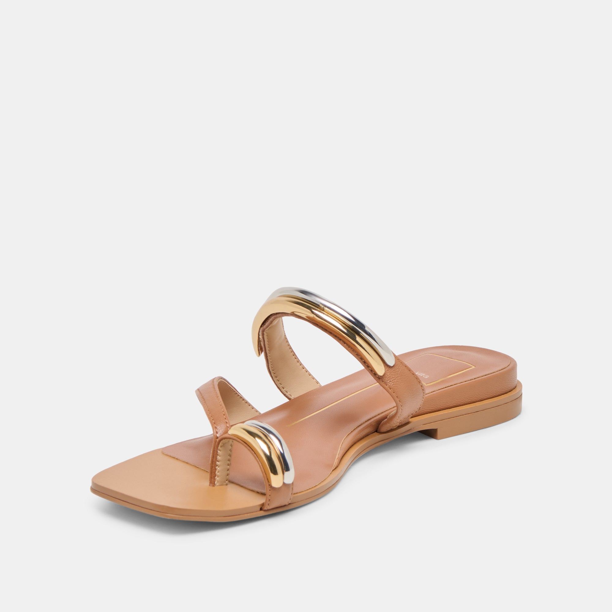 TARINA SANDALS CARAMEL LEATHER - Image 6