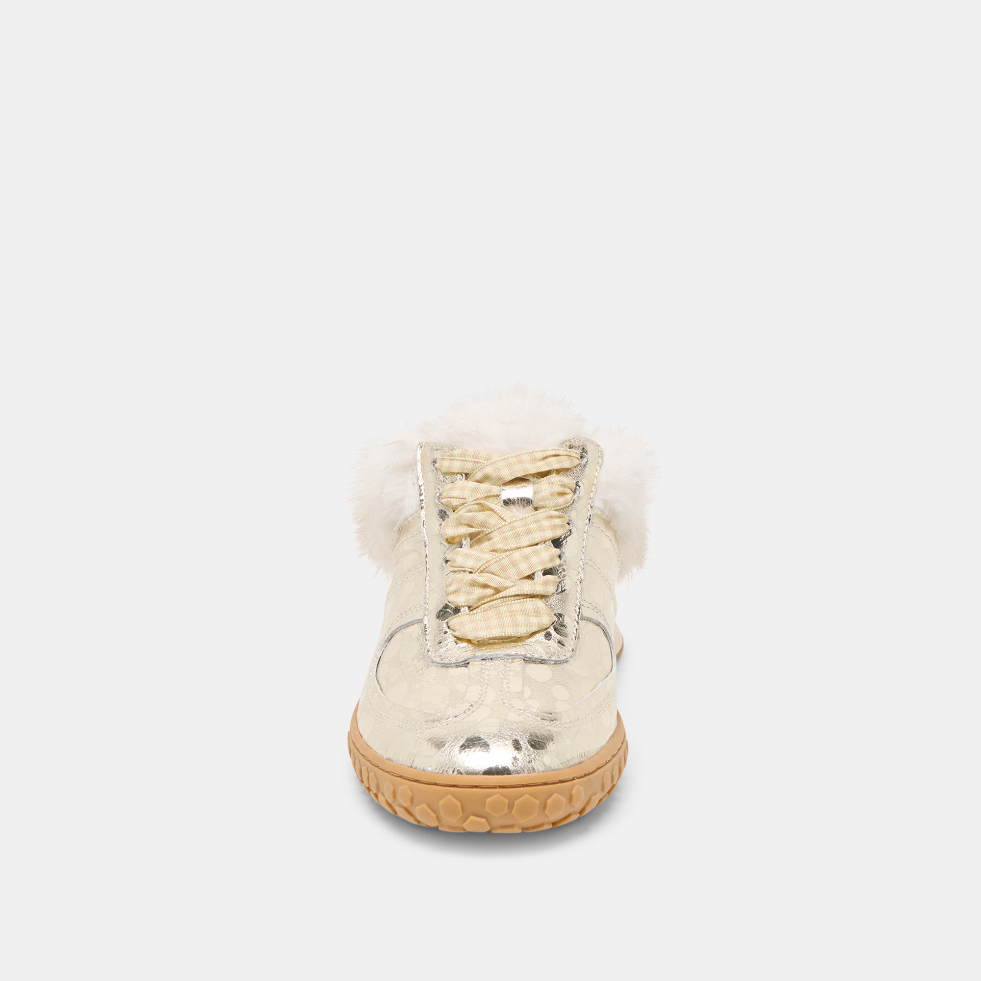 IZZEY PLUSH SNEAKERS PLATINUM LEATHER - Image 8