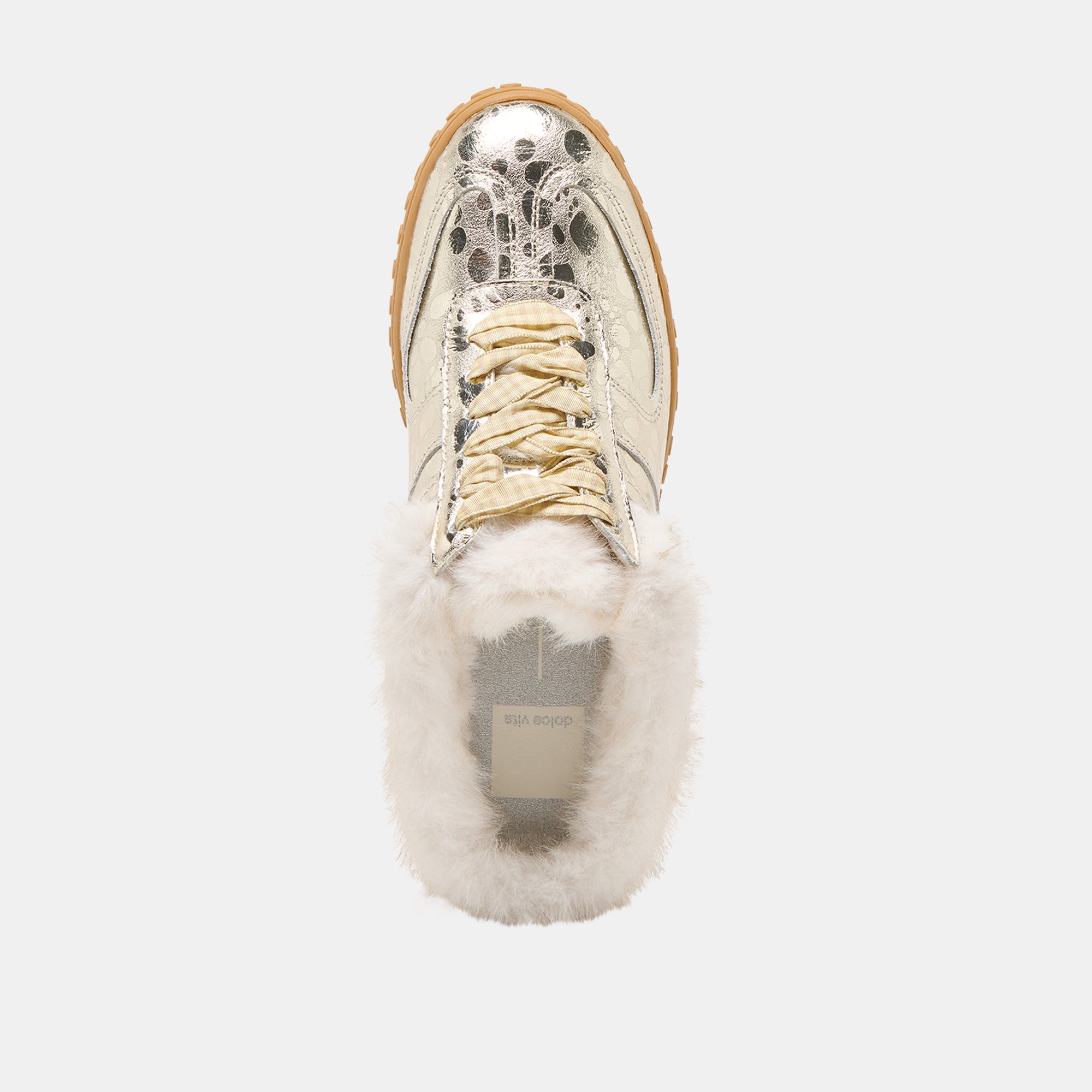 IZZEY PLUSH SNEAKERS PLATINUM LEATHER - Image 10