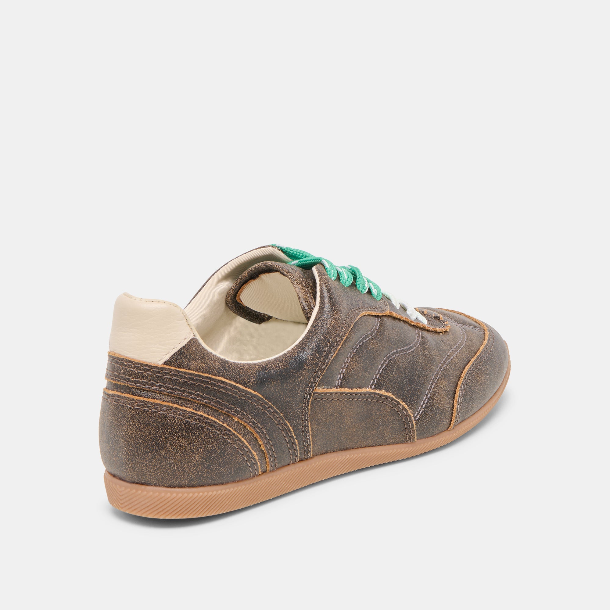 LAINI SNEAKERS BROWN DISTRESSED LEATHER - Image 5