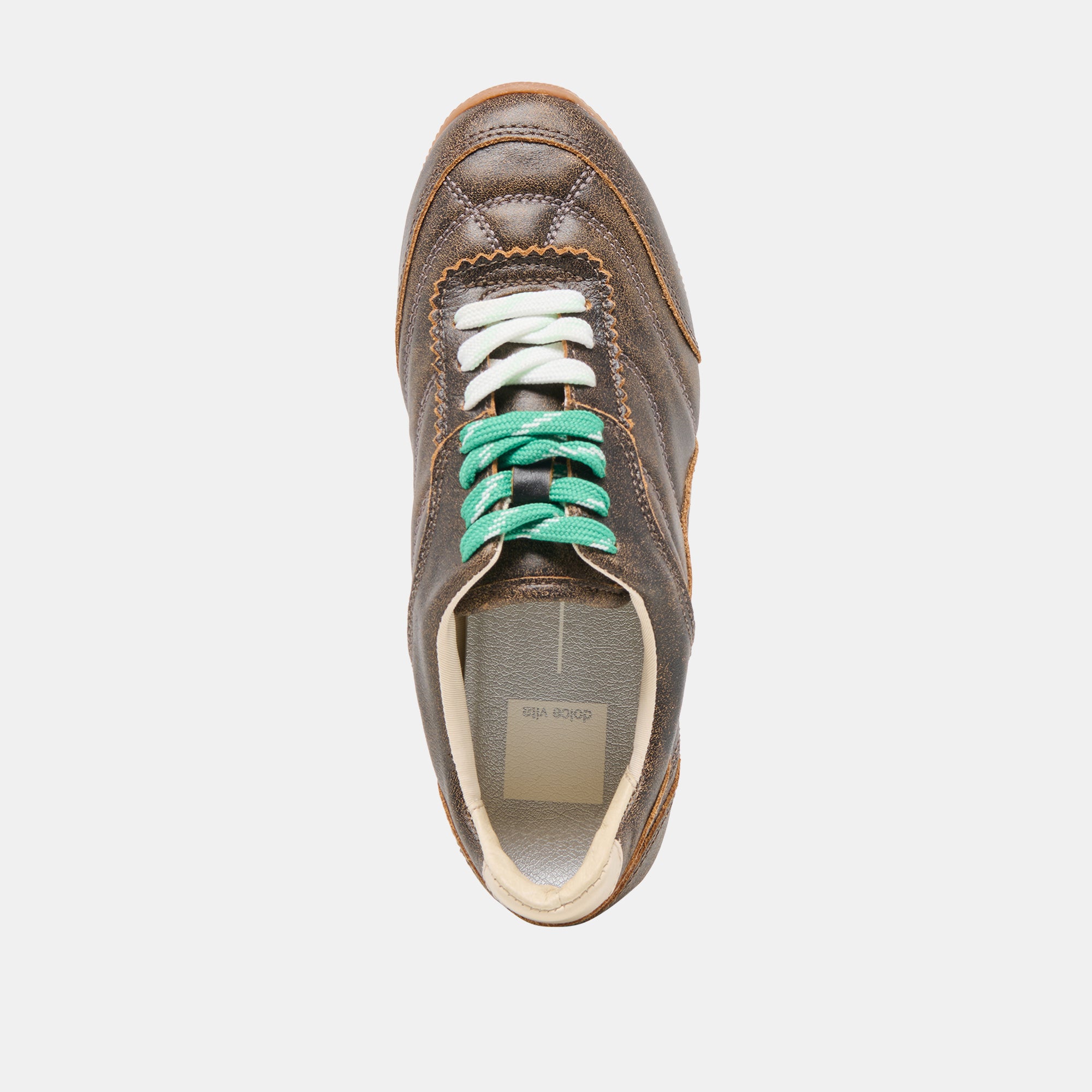 LAINI SNEAKERS BROWN DISTRESSED LEATHER - Image 13