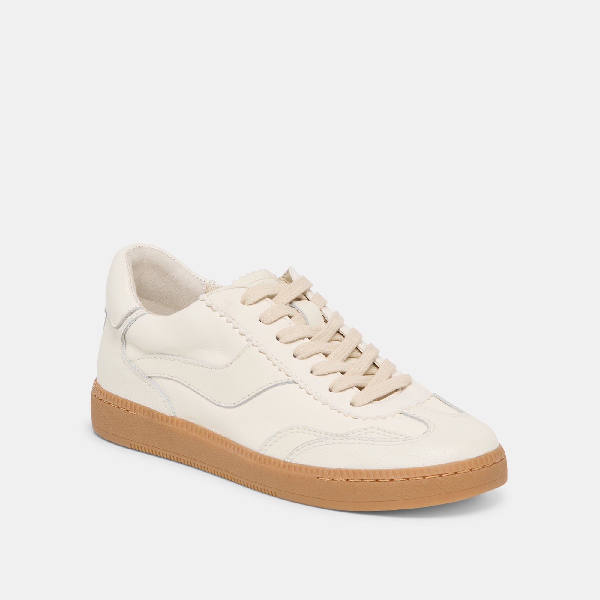 NOTICE SNEAKERS WHITE LEATHER - Image 3