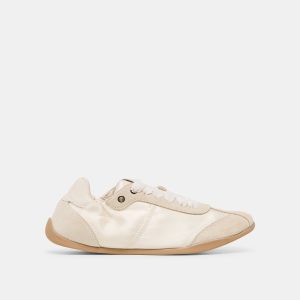 DAKODA SNEAKERS OFF WHITE SATIN