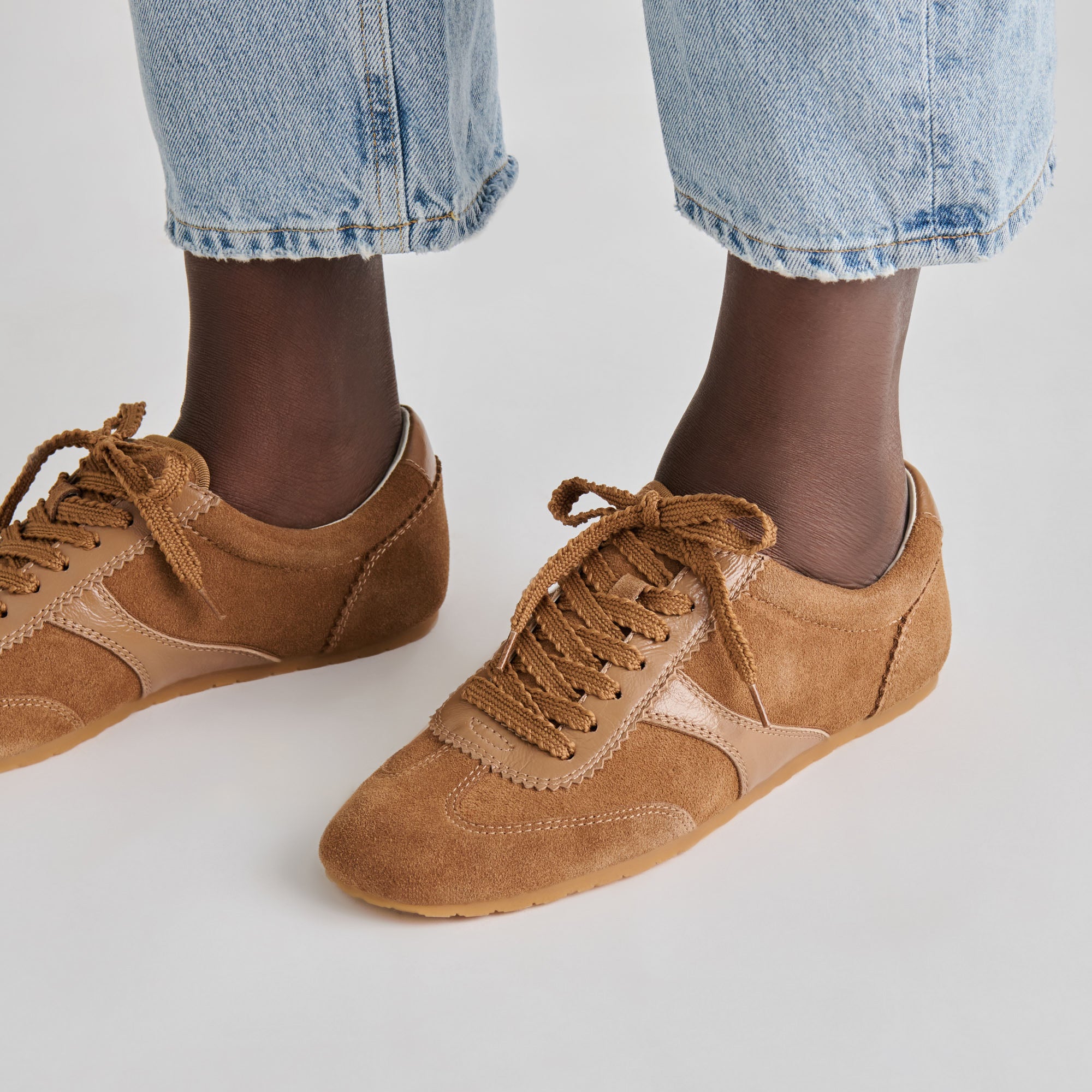 DORIE SNEAKERS PECAN SUEDE - Image 3