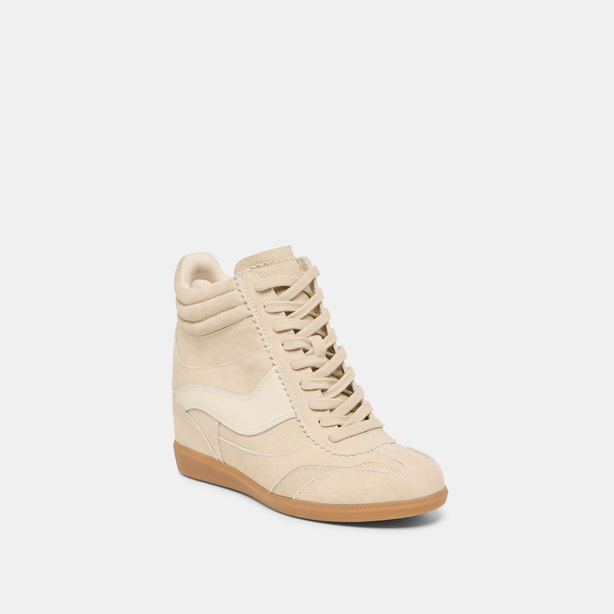 ISSAC SNEAKERS OATMEAL SUEDE - Image 3