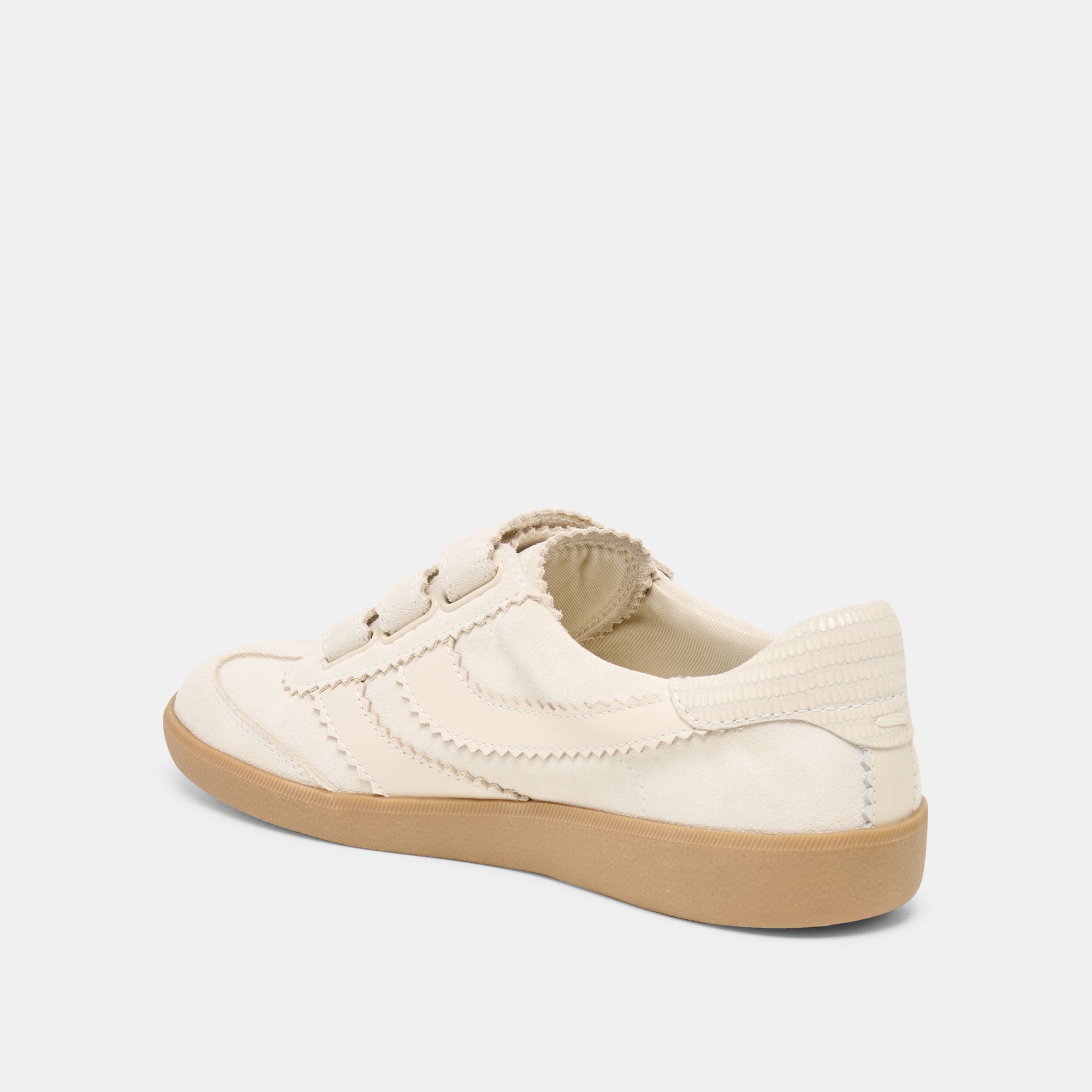 MERIT VELCRO SNEAKERS IVORY LEATHER - Image 8