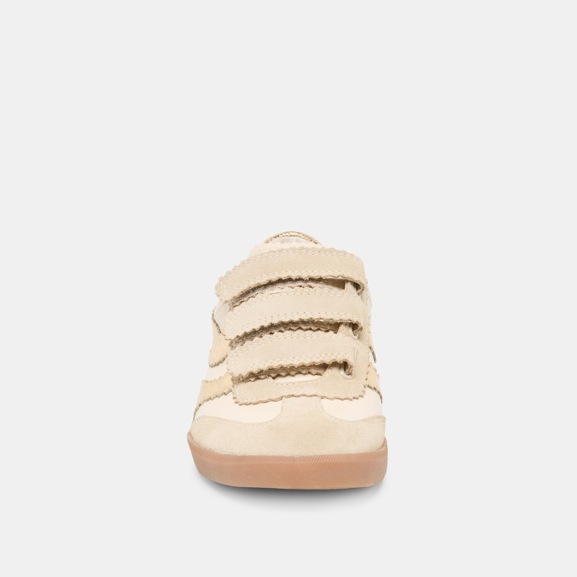 MERIT VELCRO SNEAKERS WHITE GOLD LEATHER - Image 6