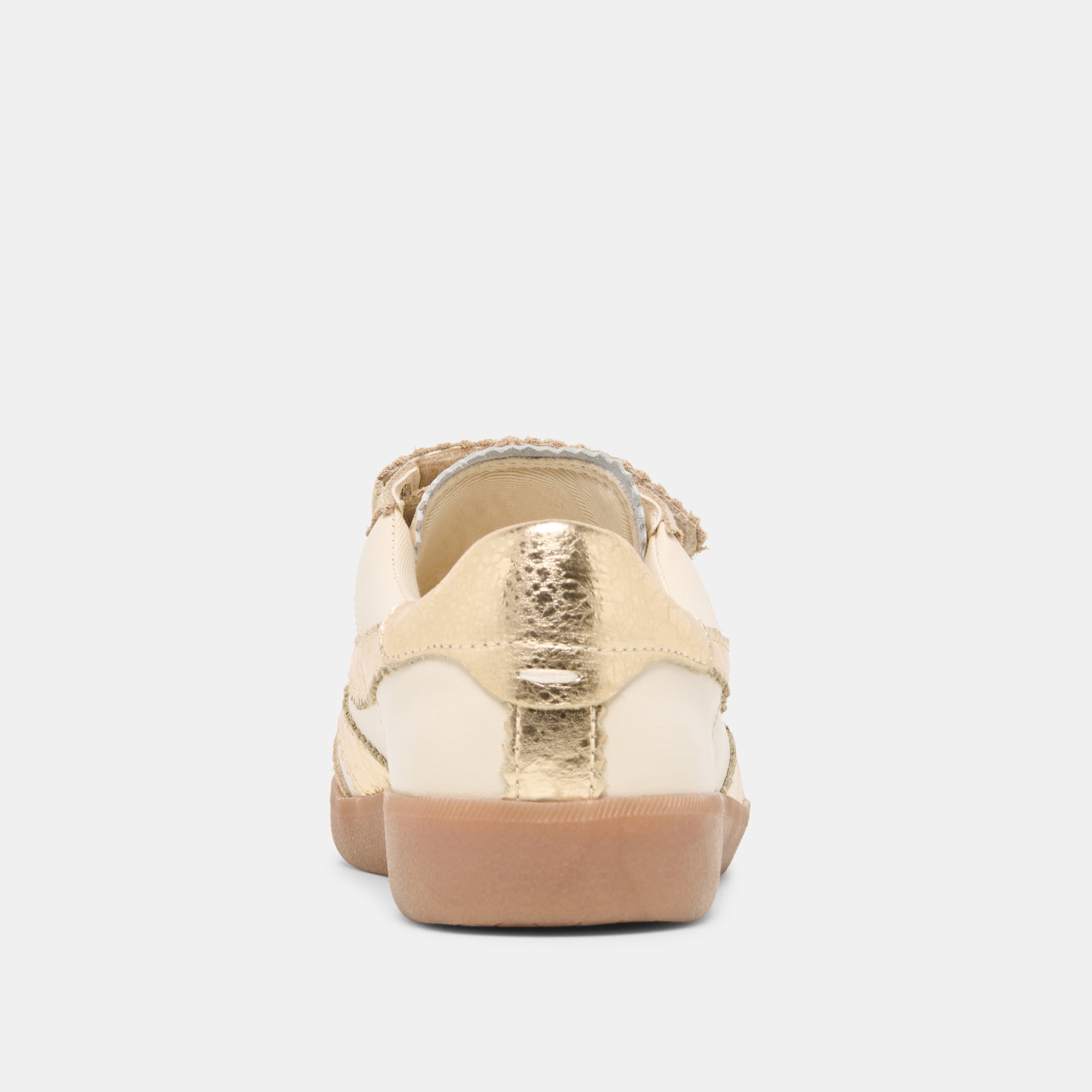 MERIT VELCRO SNEAKERS WHITE GOLD LEATHER - Image 7