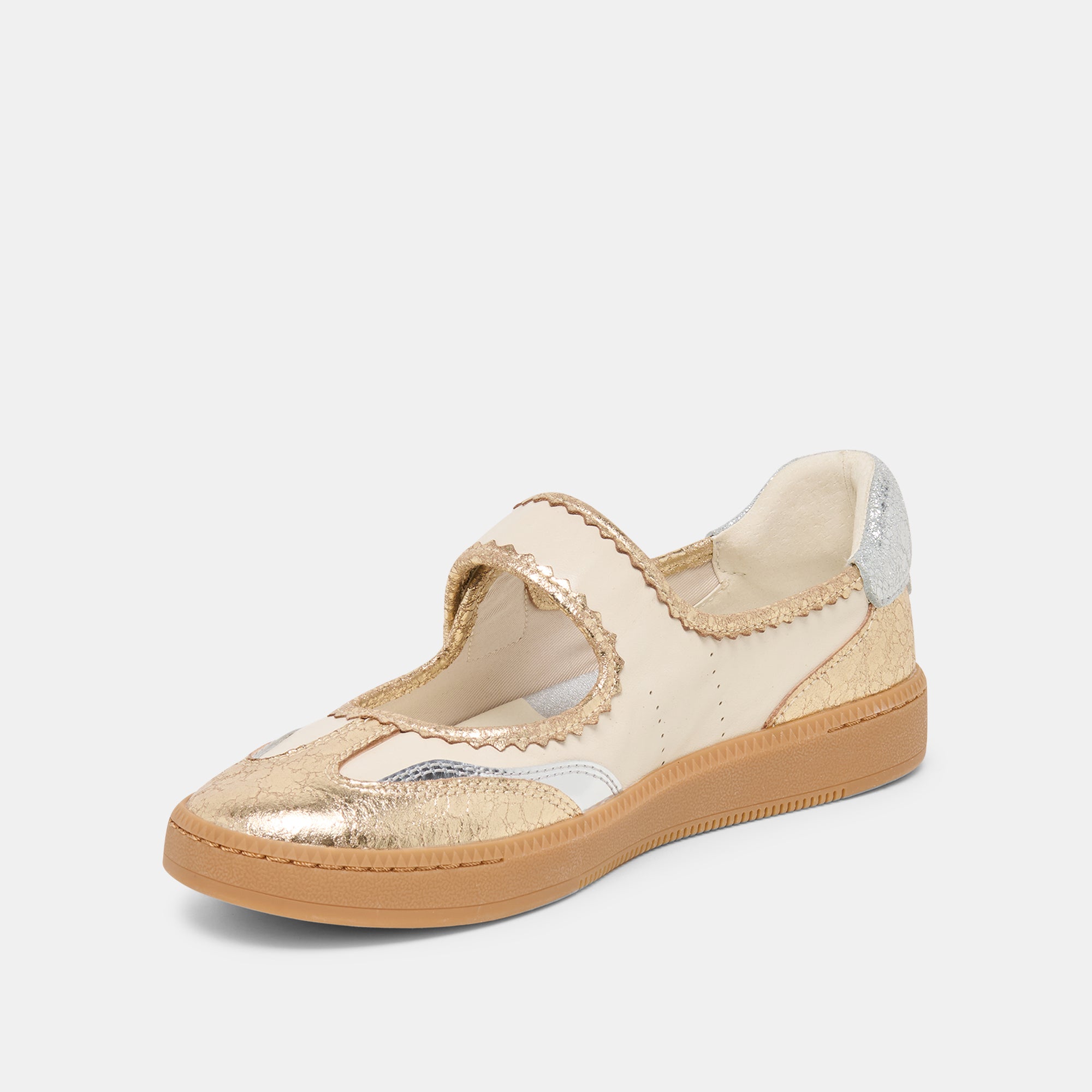 NANET SNEAKERS METALLIC MULTI LEATHER - Image 4