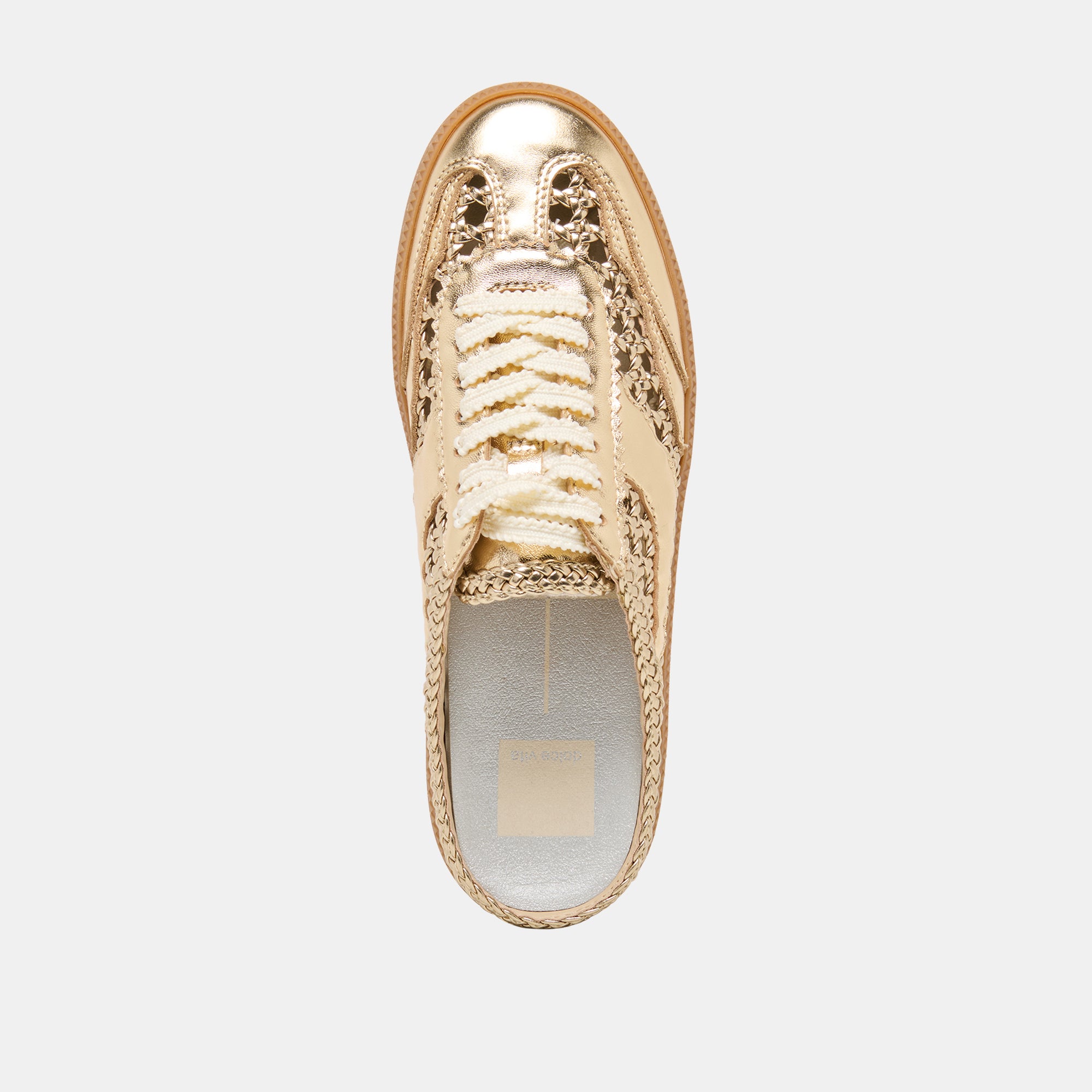 NOTICE SLIDE WOVEN SNEAKERS GOLD WOVEN STELLA - Image 10