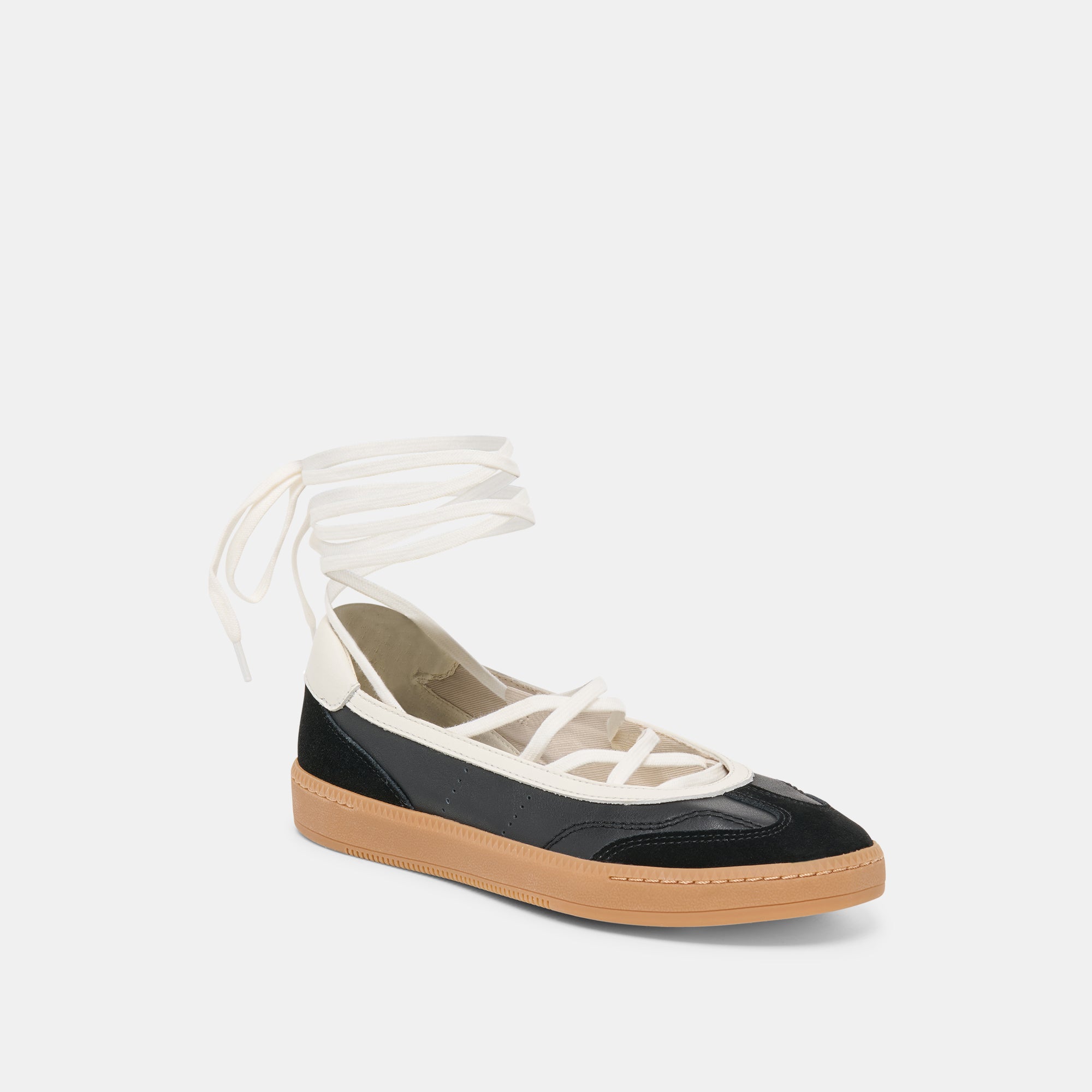 NYOMIE SNEAKERS BLACK LEATHER - Image 2