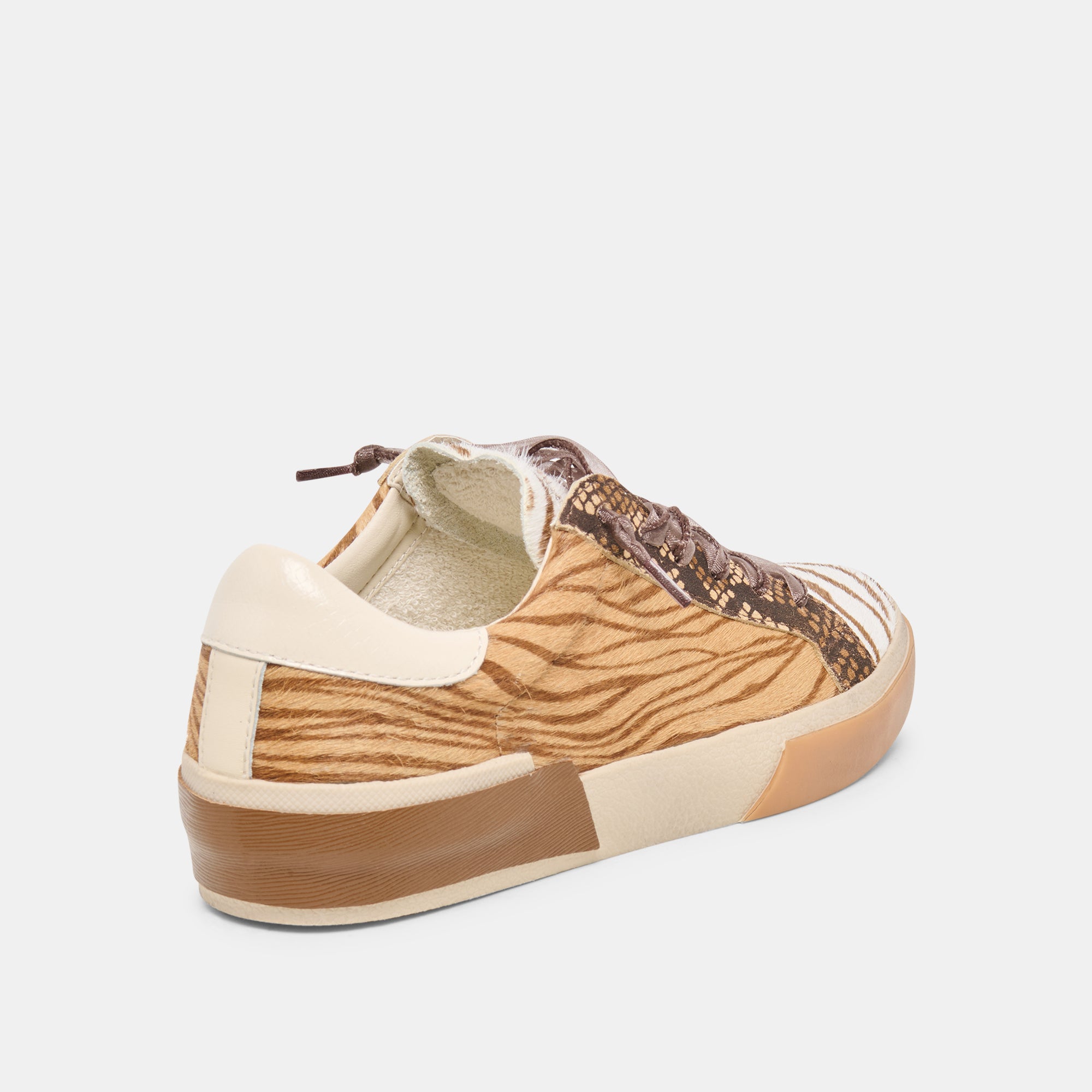 ZINA SNEAKERS ZEBRA MULTI CALF HAIR - Image 3