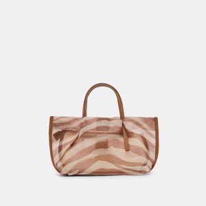 SELENE HANDBAG ZEBRA MESH