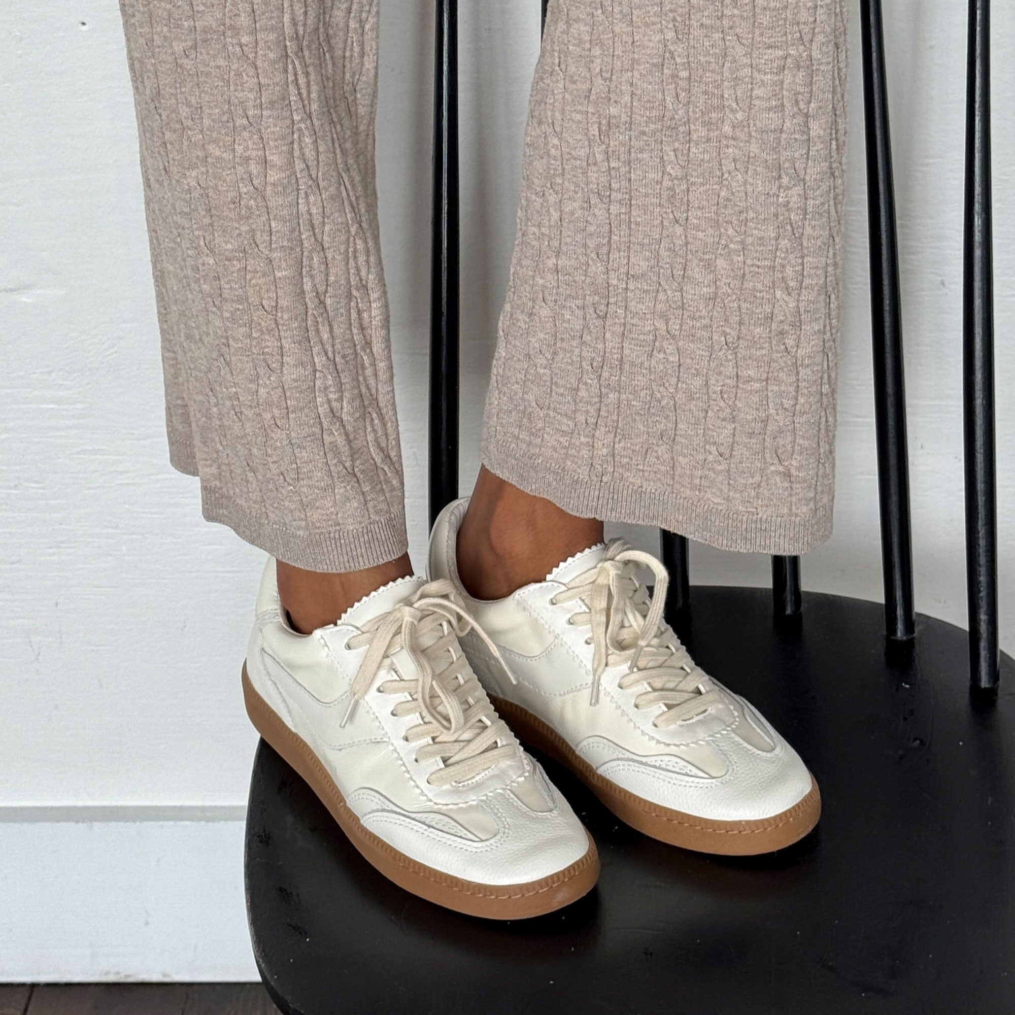 NOTICE SNEAKERS WHITE LEATHER - Image 2